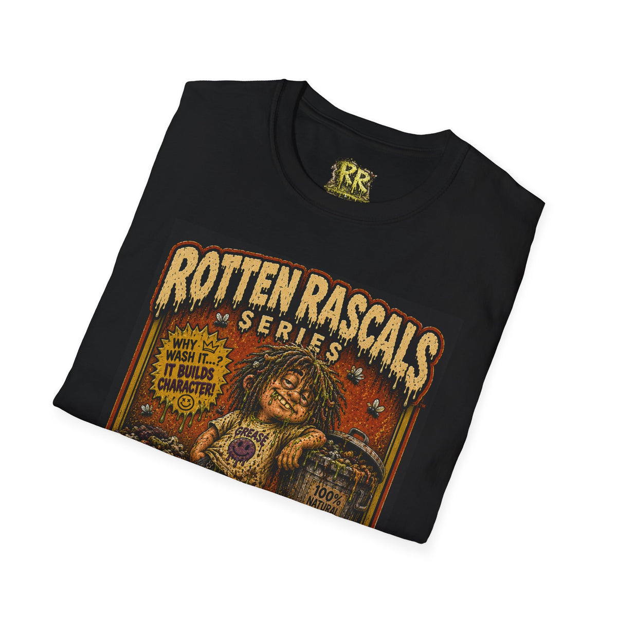 Greasy Greg | Rotten Rascals Series | RR-003 | Premium Graphic Tee
