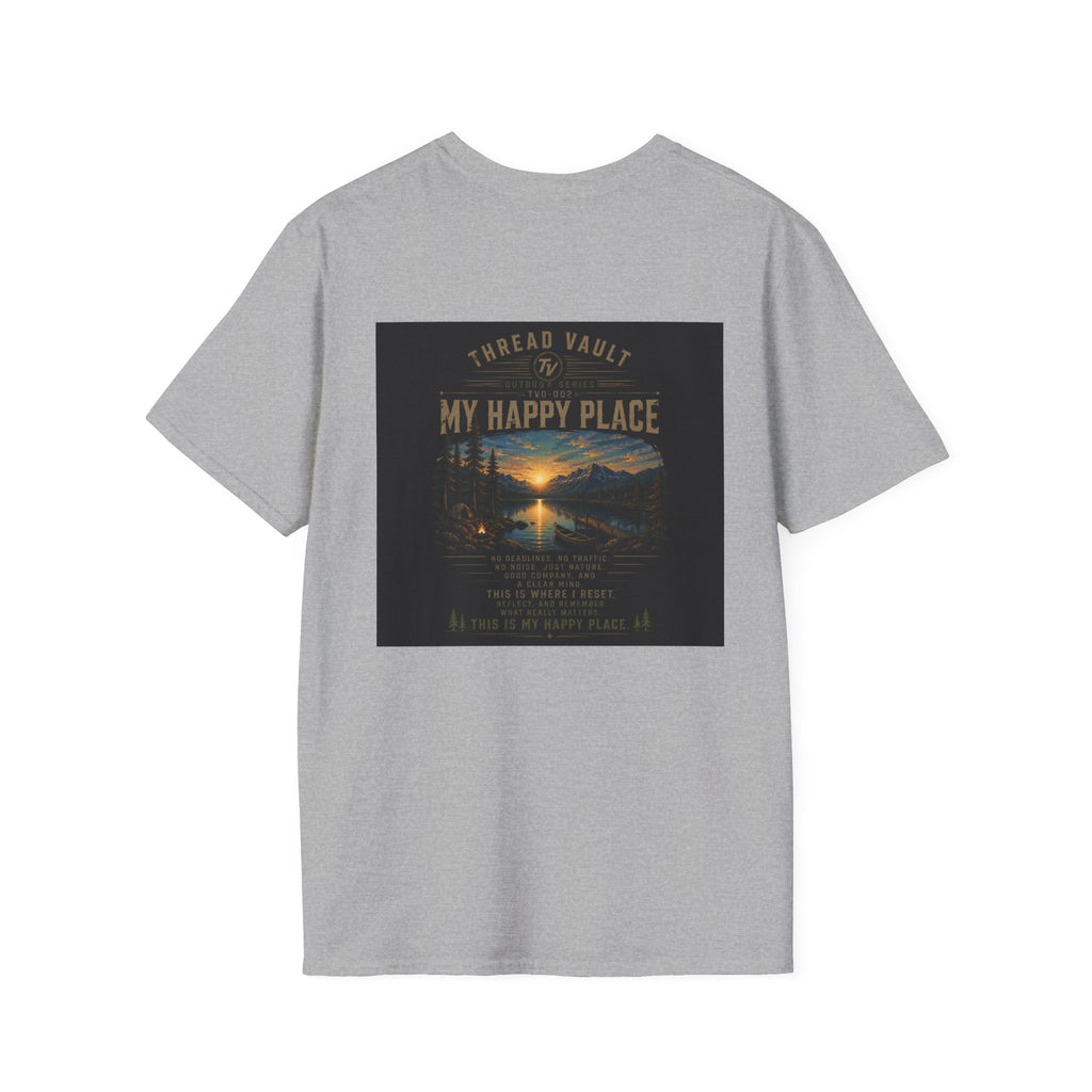 Happy Place | Outdoor Series | TVO-002 | Premium Graphic Tee