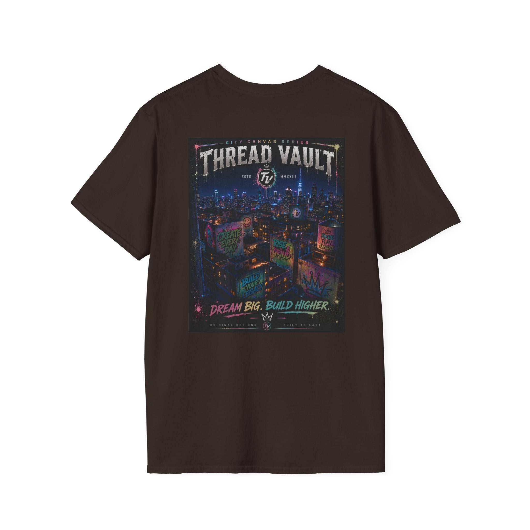 Skylines & Dreams | City Canvas Series | CVC-009 | Premium Graphic Tee
