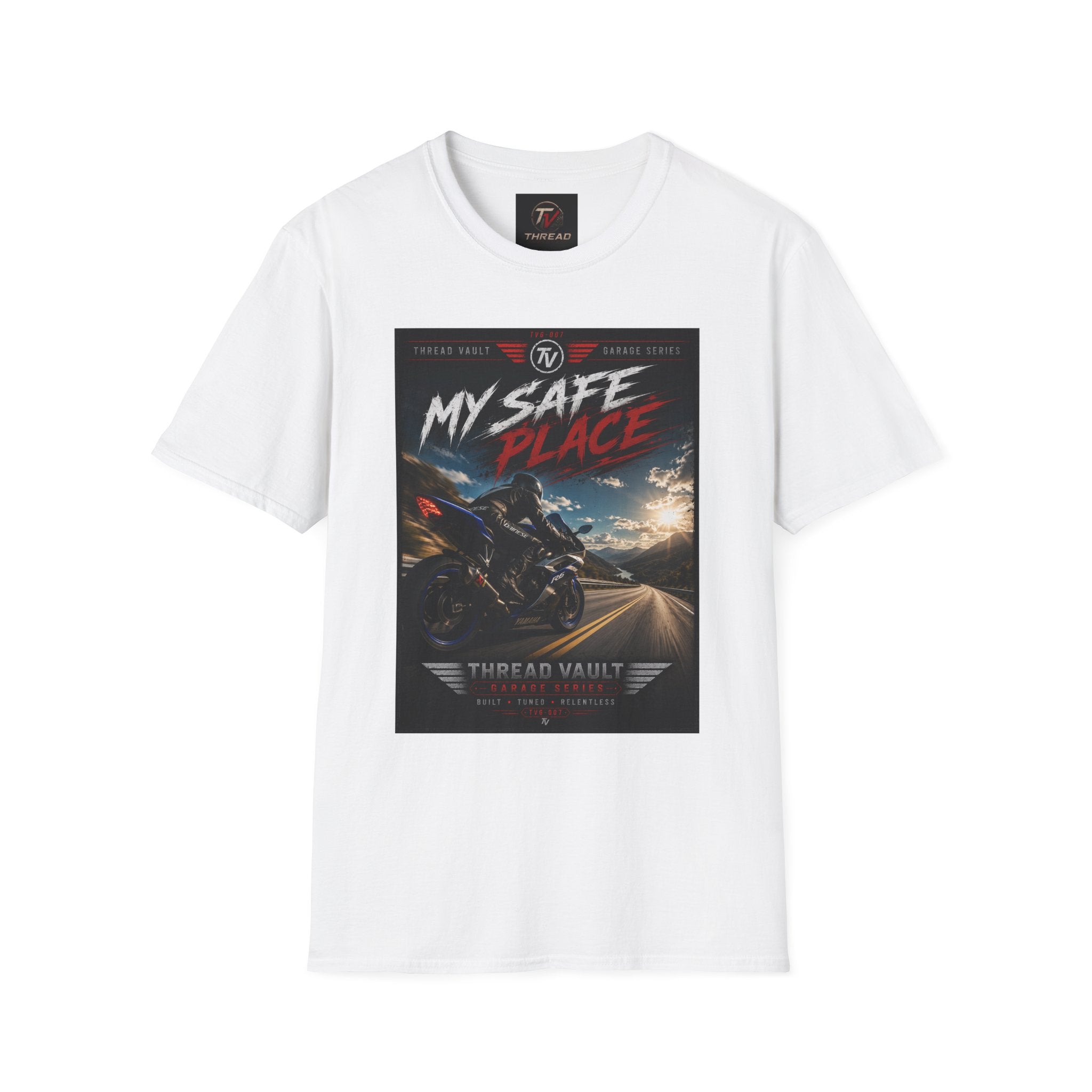 My Safe Place | Garage Series | TVG-007 | Premium Graphic Tee