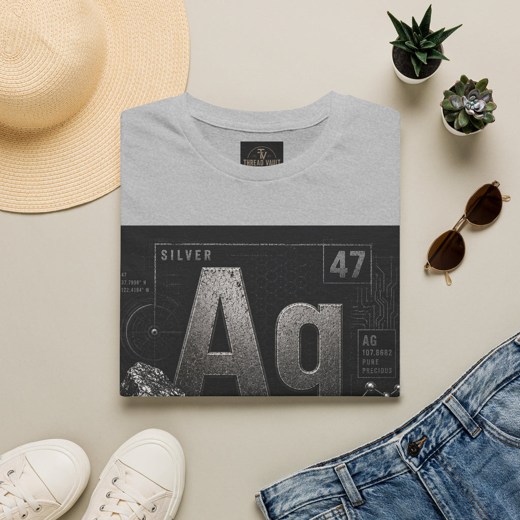 Silver | Element Series TVE-006 | Premium Graphic Tee