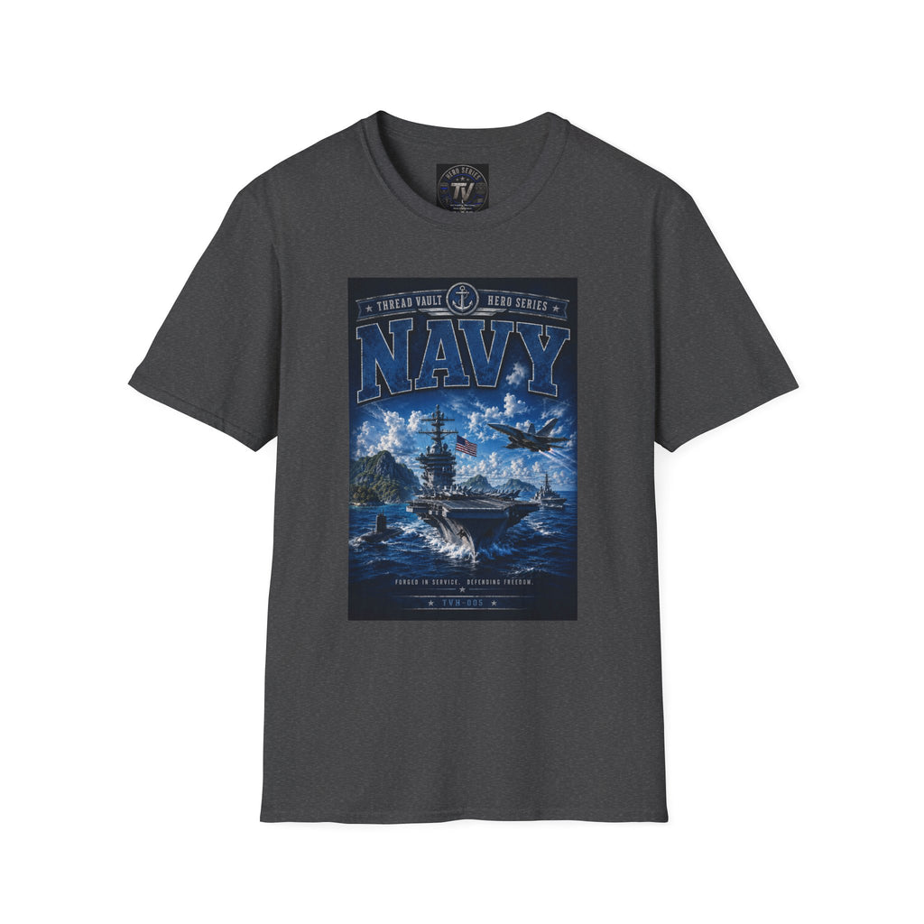 NAVY / HERO SERIES / TVH-005 / PREMIUM GRAPHIC TEE