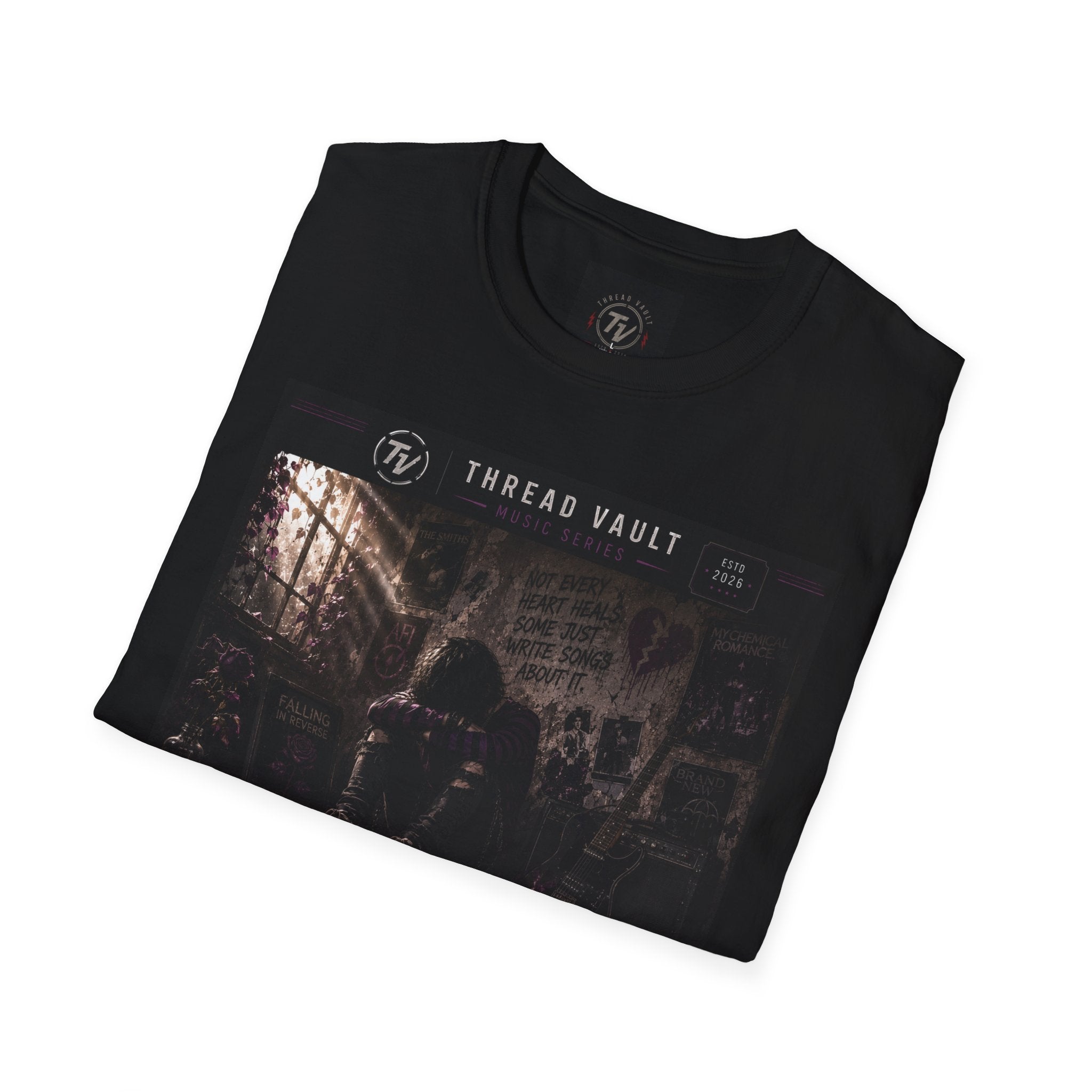 Broken Echoes | Music Series | TVM-002 | Premium Graphic Tee