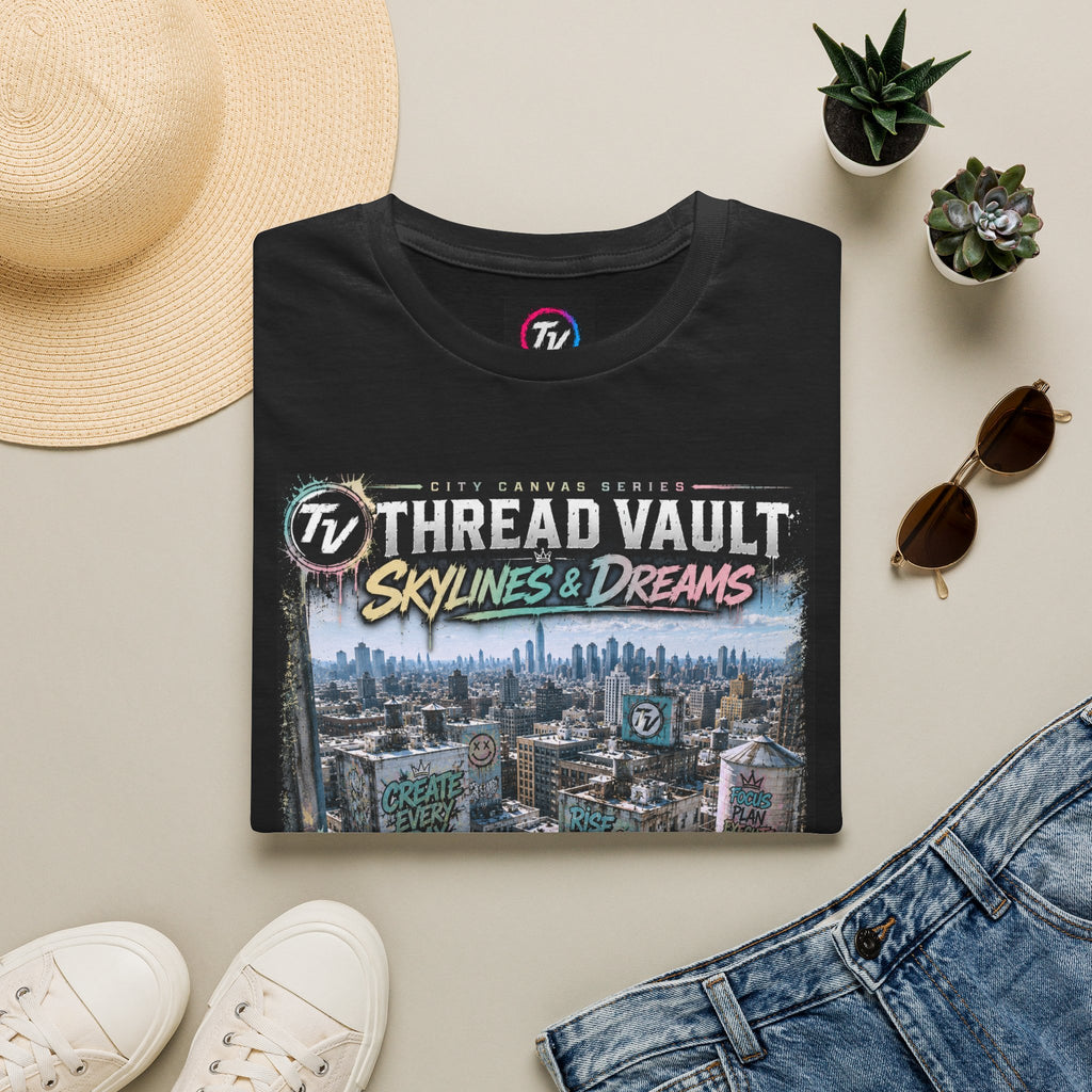 Skylines & Dreams | City Canvas Series | CVC-009 | Premium Graphic Tee