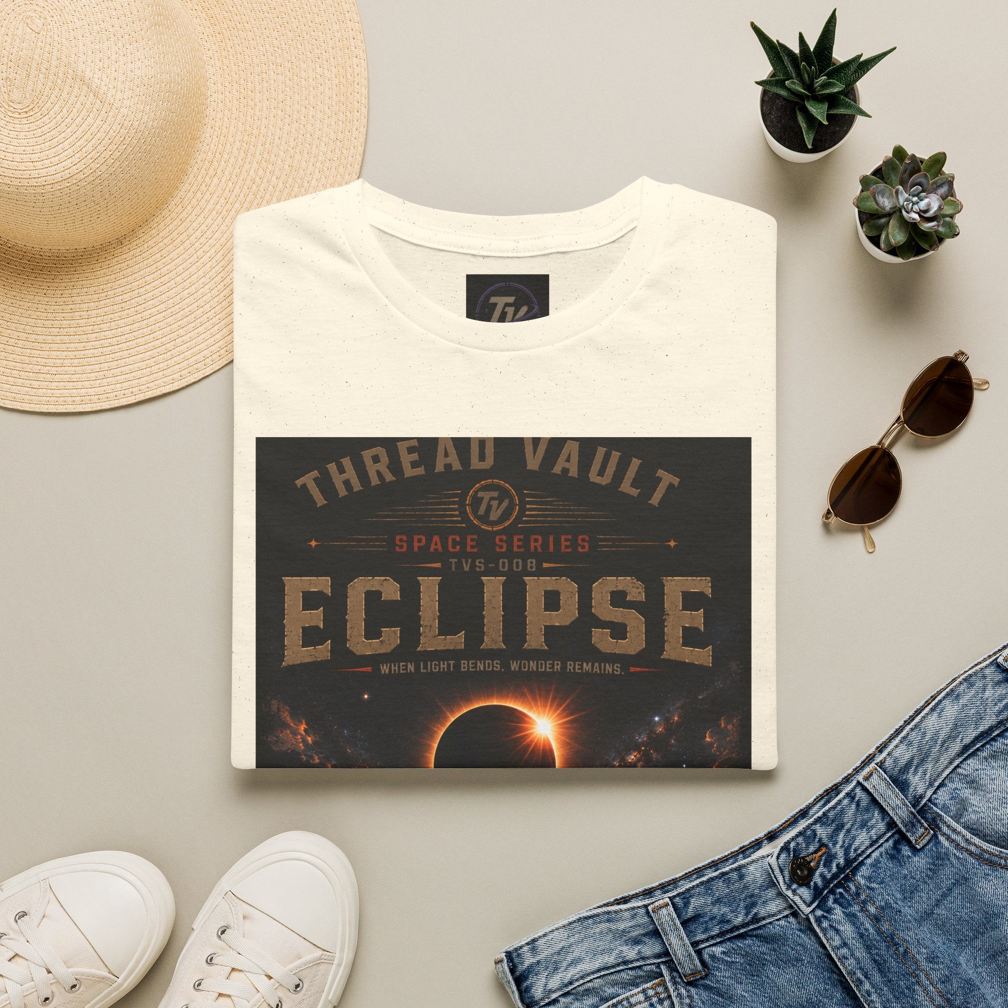 Eclipse | Space Series | TVS-008 | Premium Graphic Tee