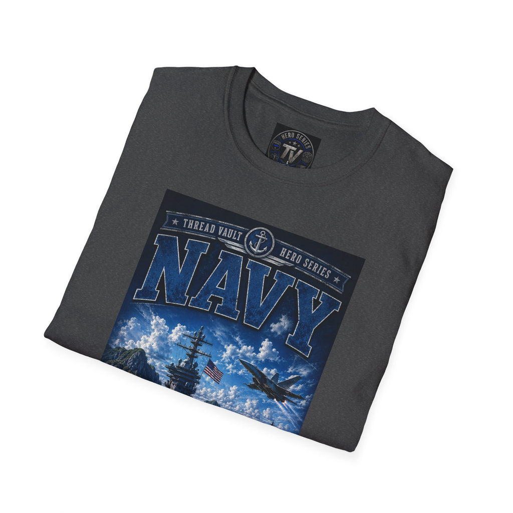 NAVY / HERO SERIES / TVH-005 / PREMIUM GRAPHIC TEE