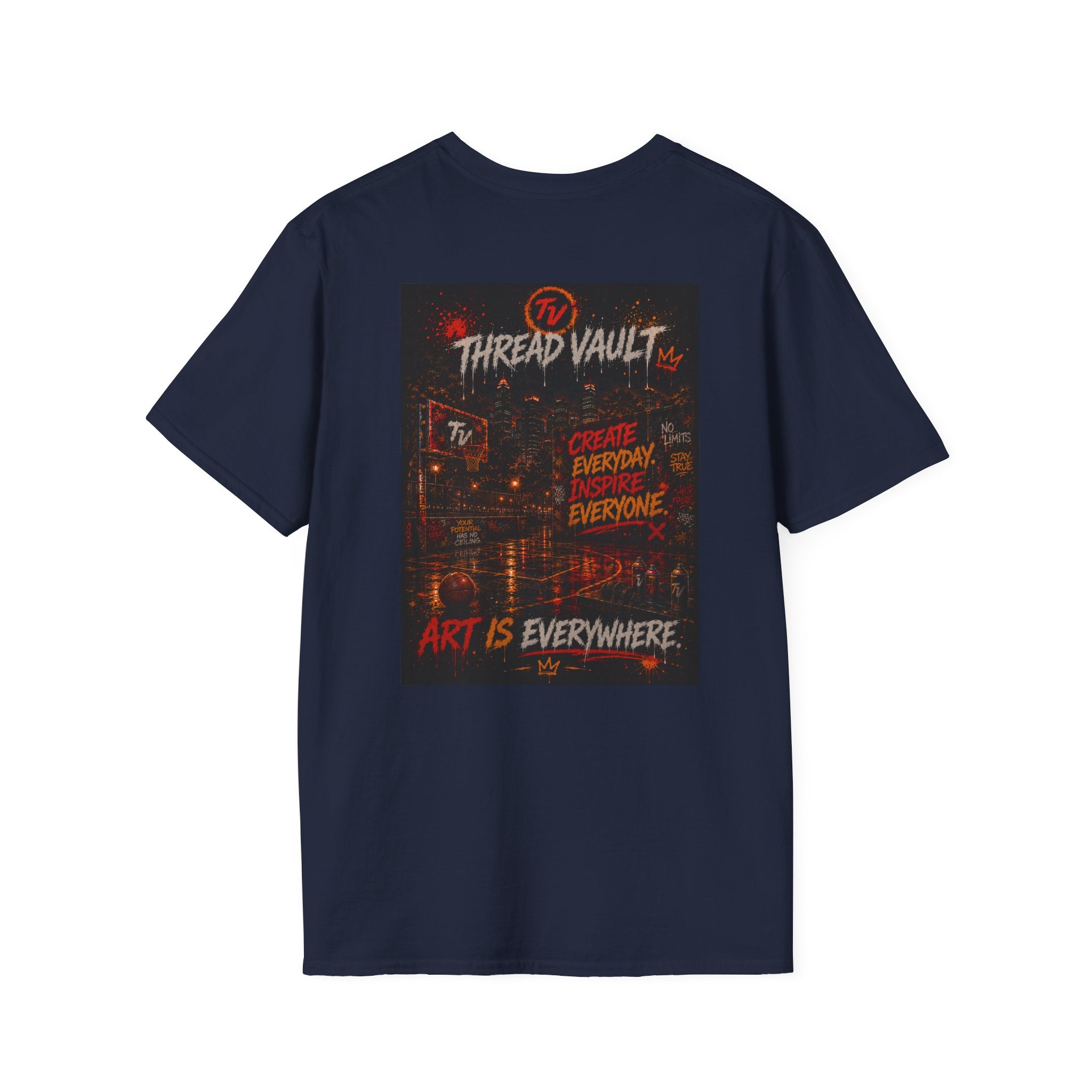 Court Vision | City Canvas Series | CVC-005 | Premium Graphic Tee