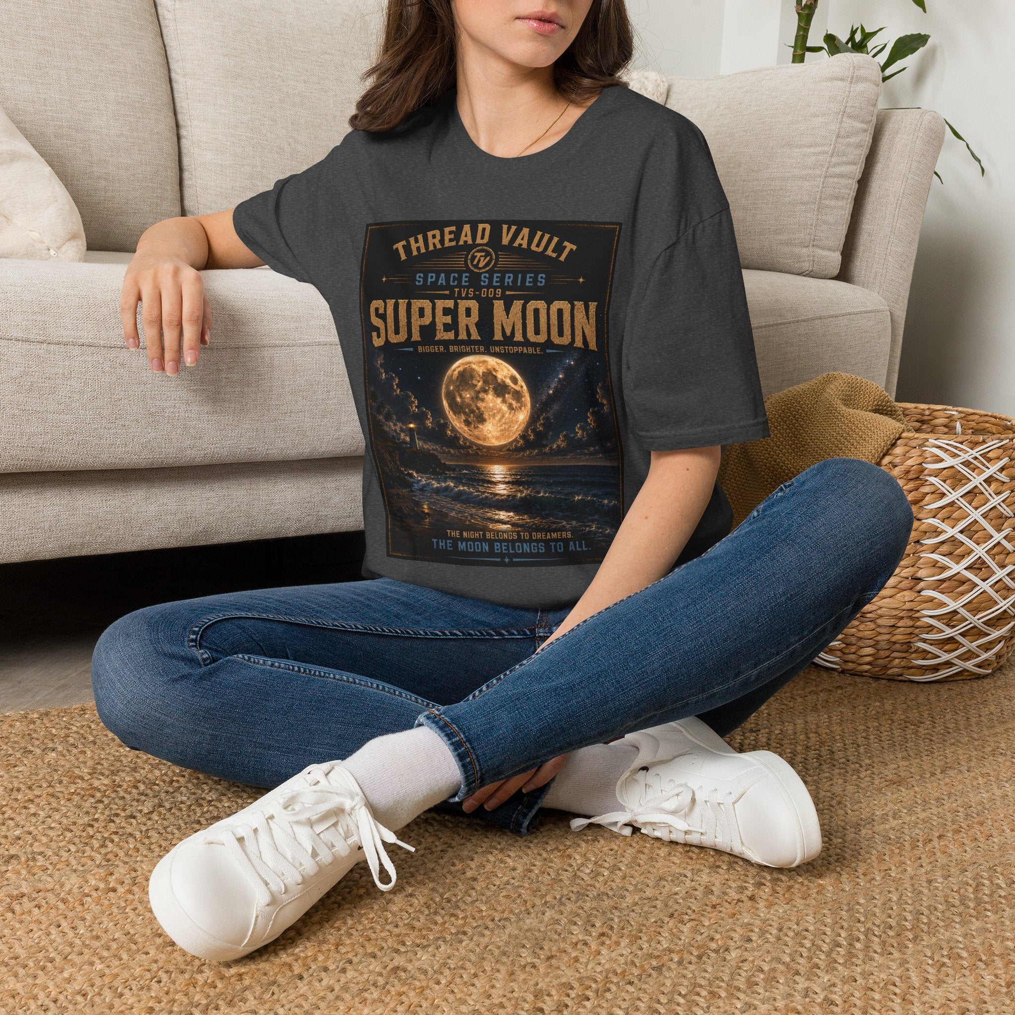 Super Moon | Space Series | TVS-009 | Premium Graphic Tee