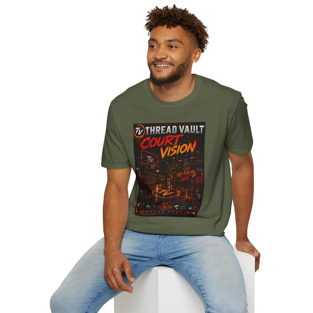 Court Vision | City Canvas Series | CVC-005 | Premium Graphic Tee