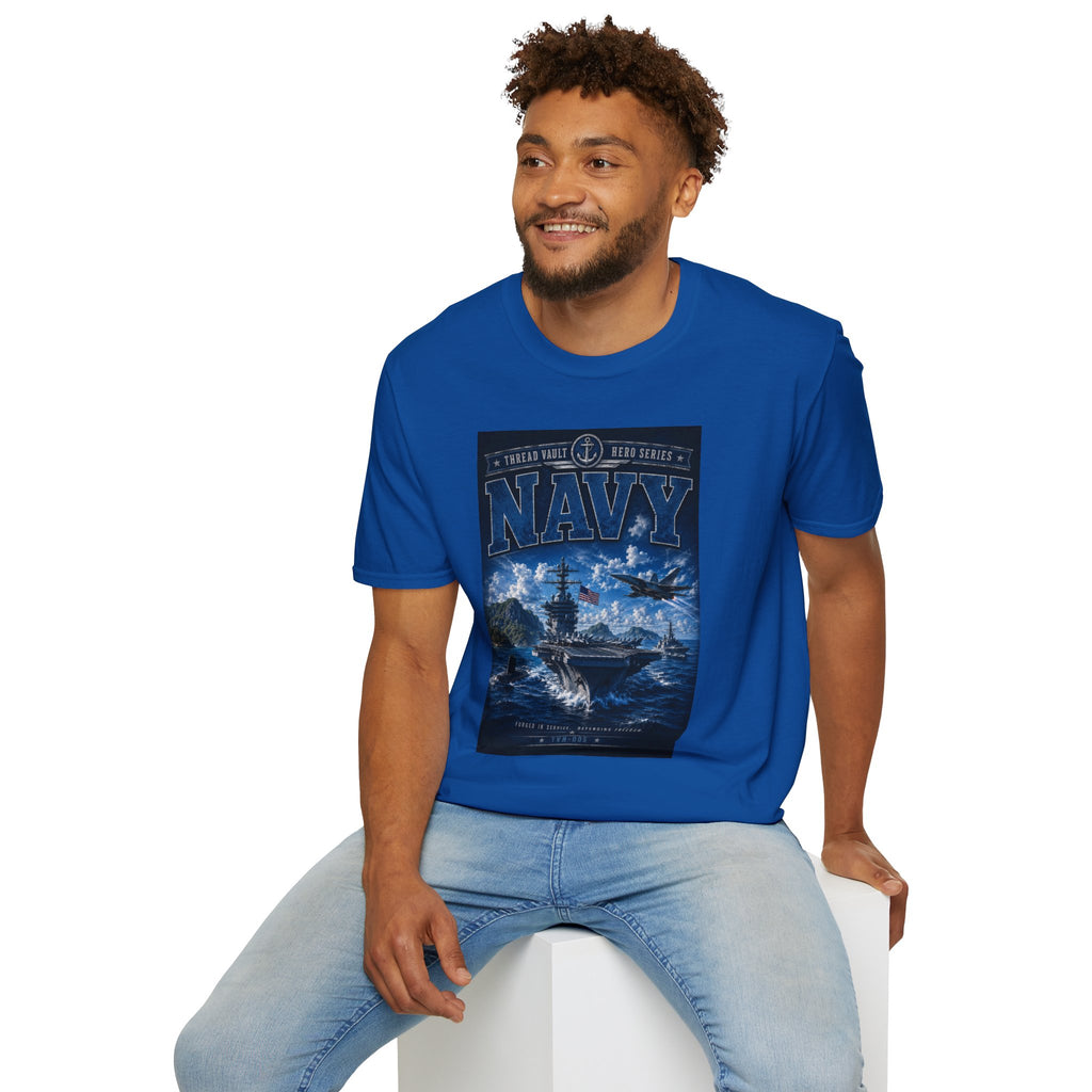 NAVY / HERO SERIES / TVH-005 / PREMIUM GRAPHIC TEE