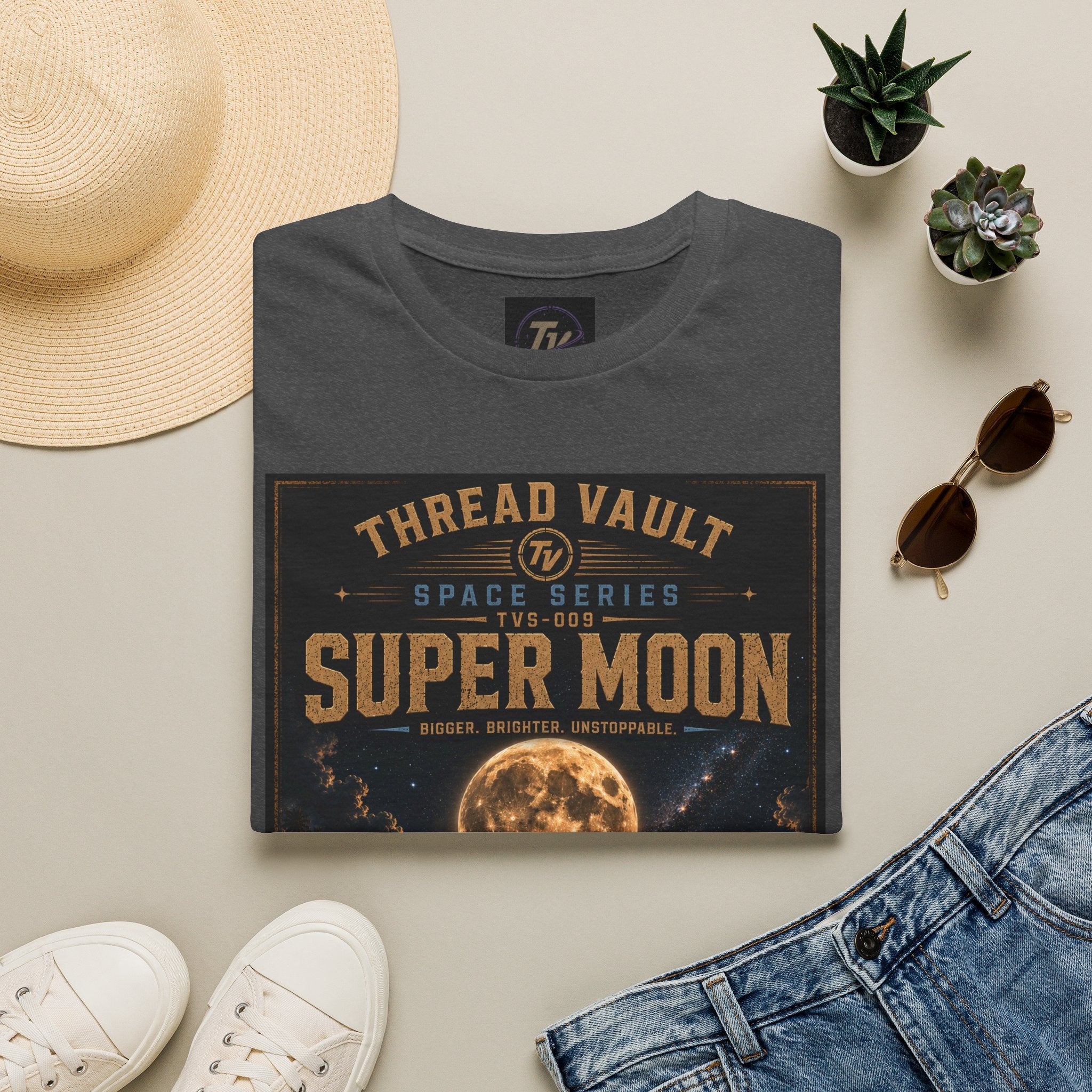 Super Moon | Space Series | TVS-009 | Premium Graphic Tee