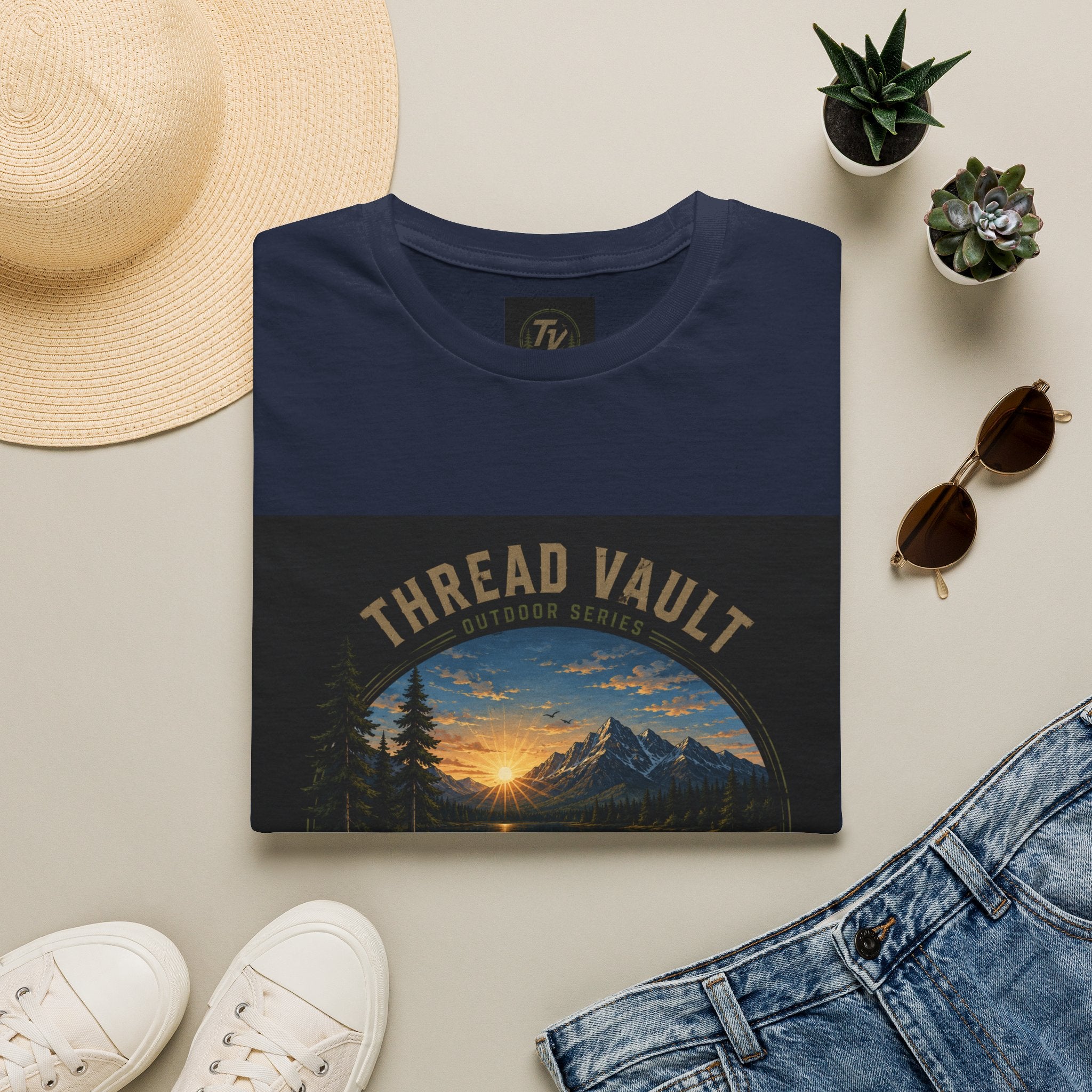 Happy Place | Outdoor Series | TVO-002 | Premium Graphic Tee