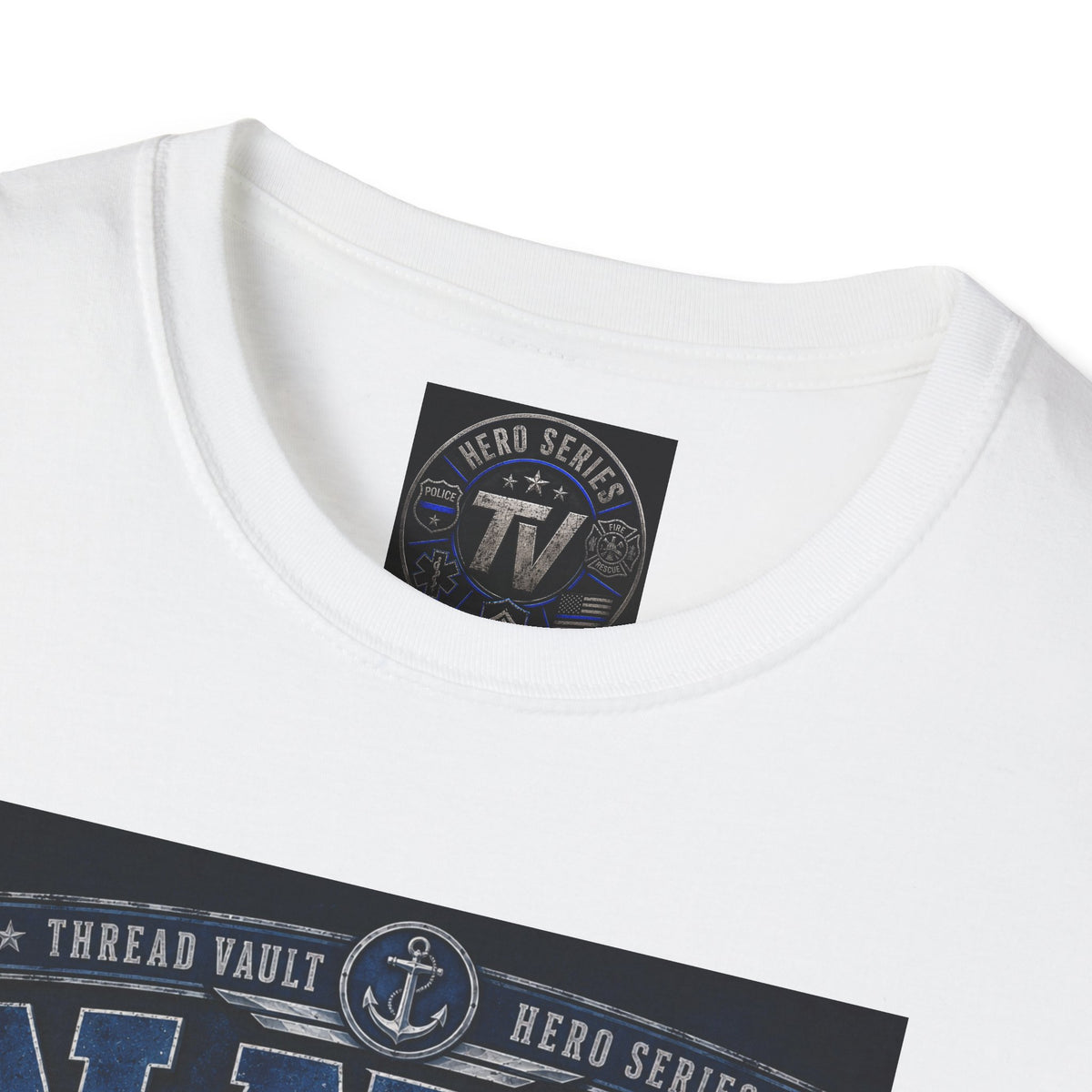 NAVY / HERO SERIES / TVH-005 / PREMIUM GRAPHIC TEE