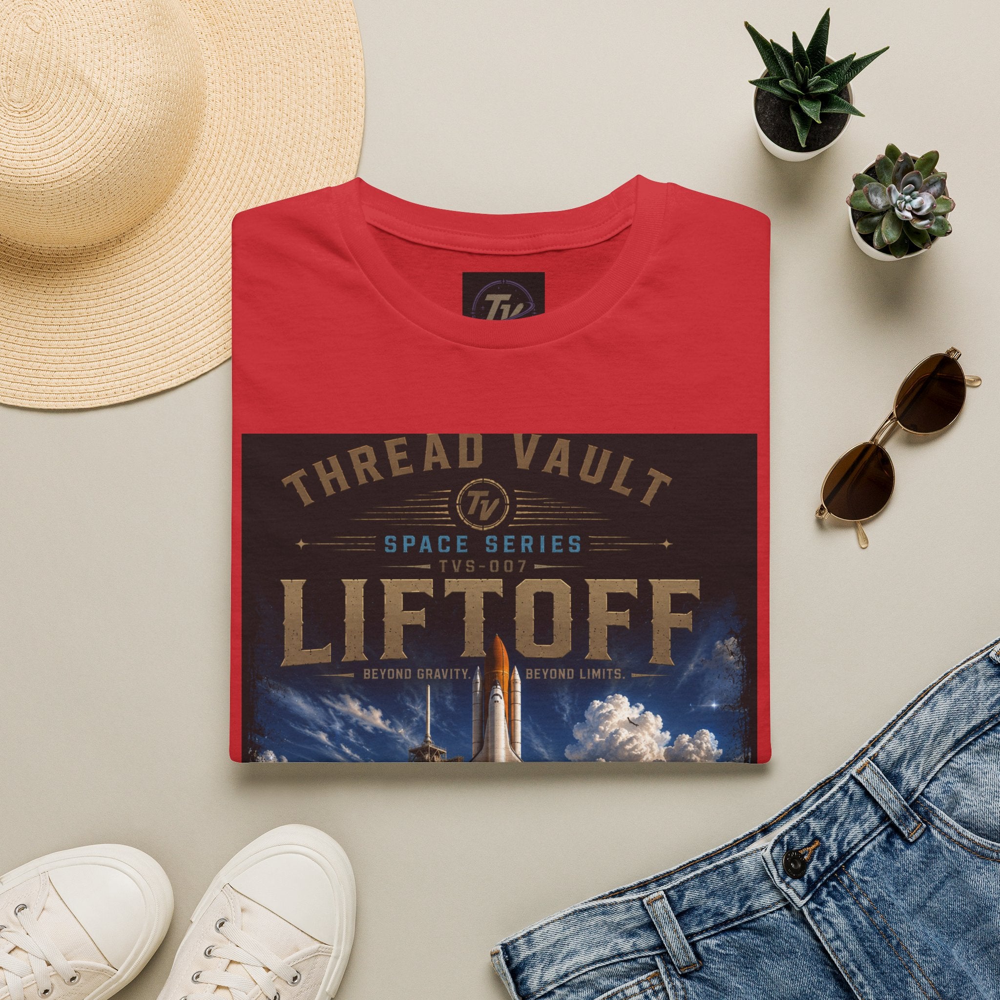 Liftoff | Space Series | TVS-007 | Premium Graphic Tee