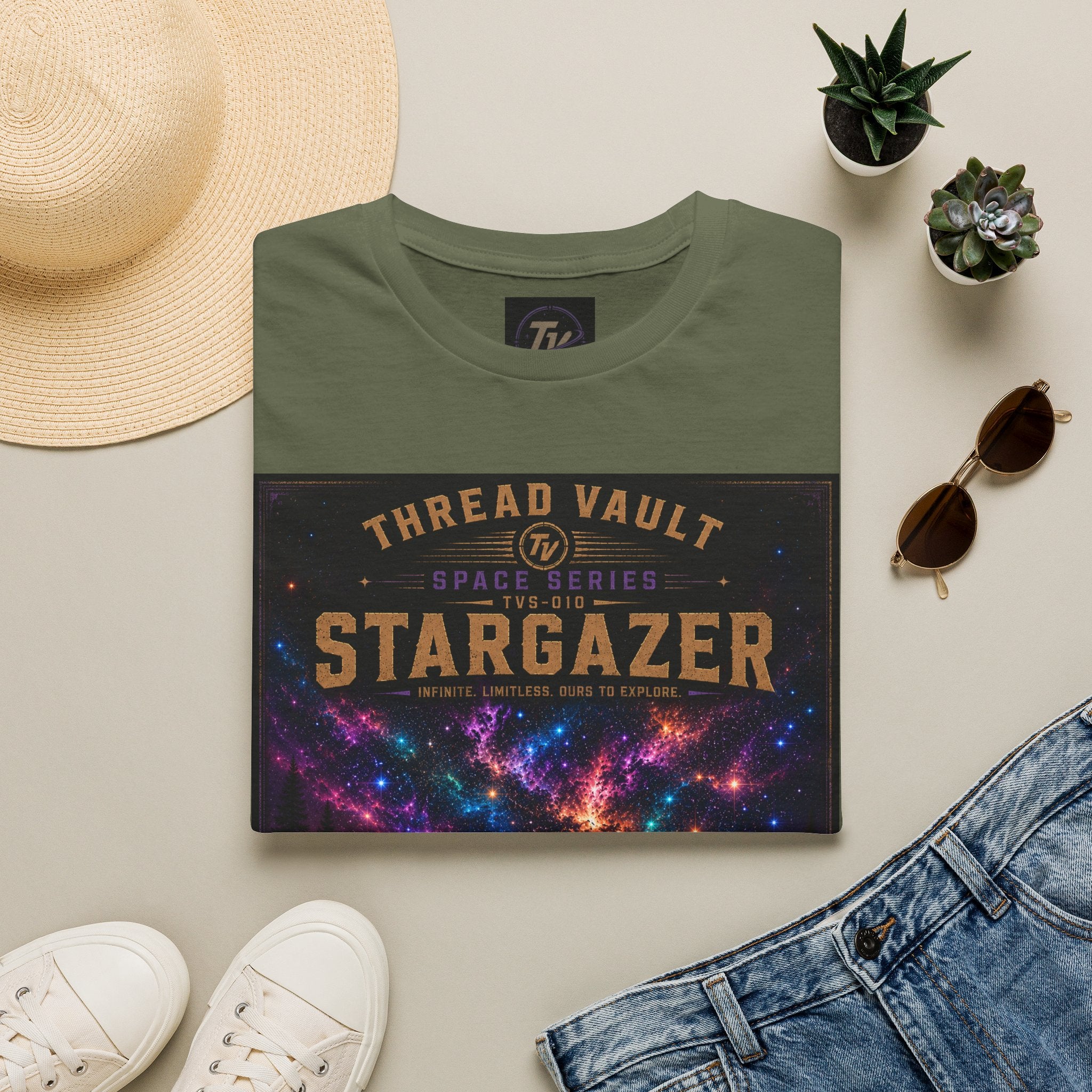Stargazer | Space Series | TVS-010 | Premium Graphic Tee
