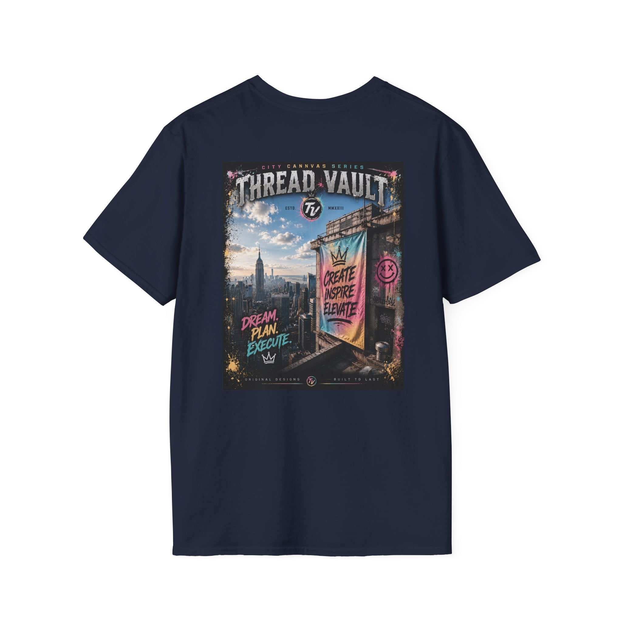 Rise Above | City Canvas Series | CVC-008 | Premium Graphic Tee