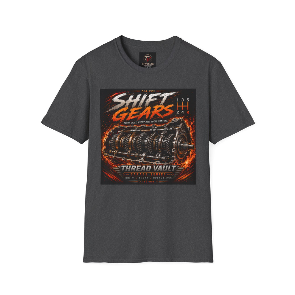 Shift Gears | Garage Series | TVG-005 | Premium Graphic Tee