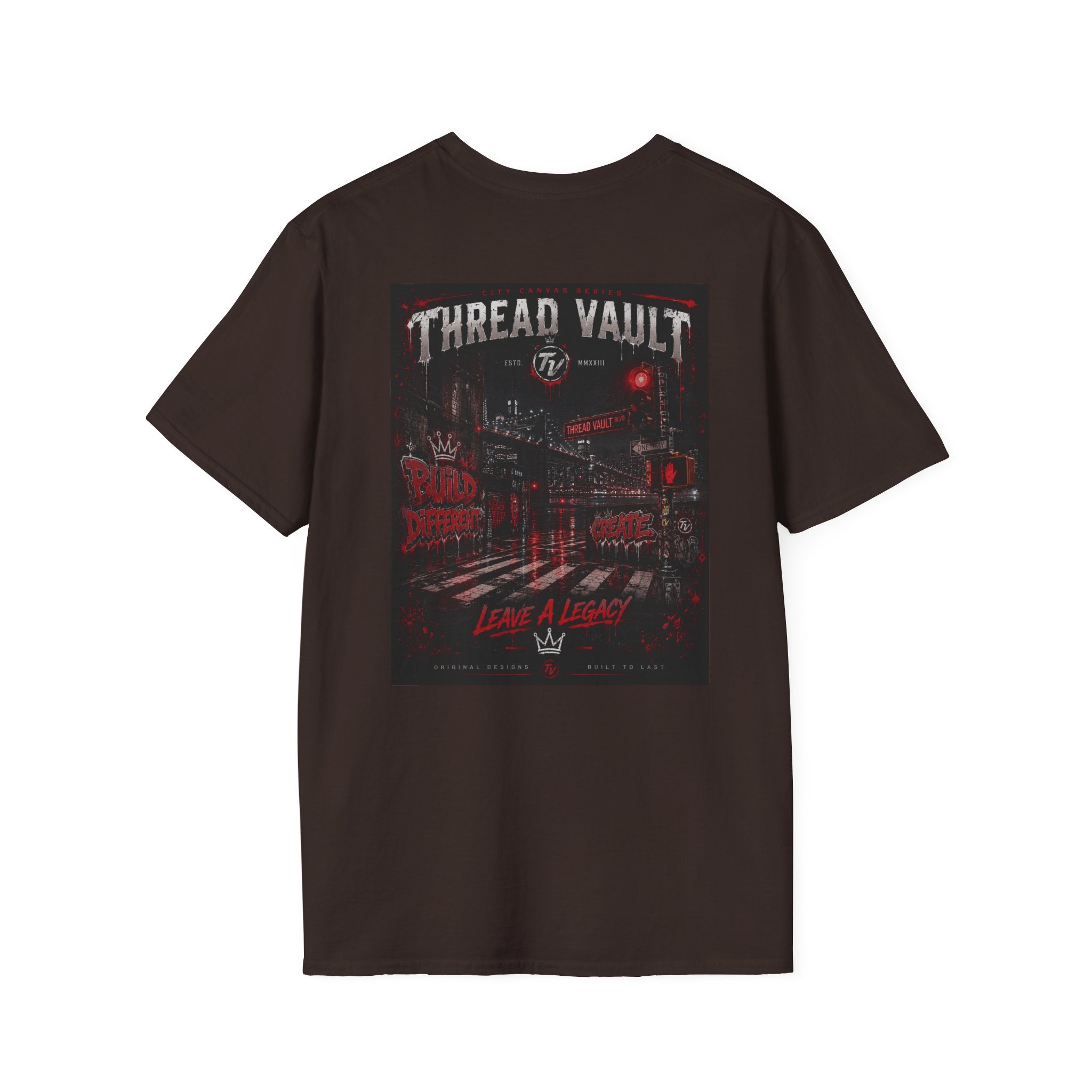 Red Light Revolution | City Canvas Series | CVC-007 | Premium Graphic Tee
