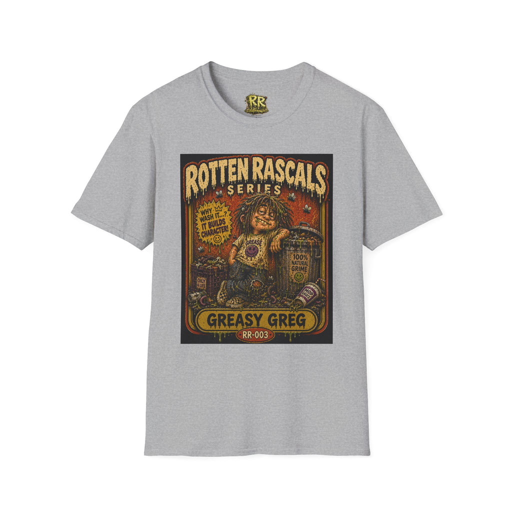 Greasy Greg | Rotten Rascals Series | RR-003 | Premium Graphic Tee