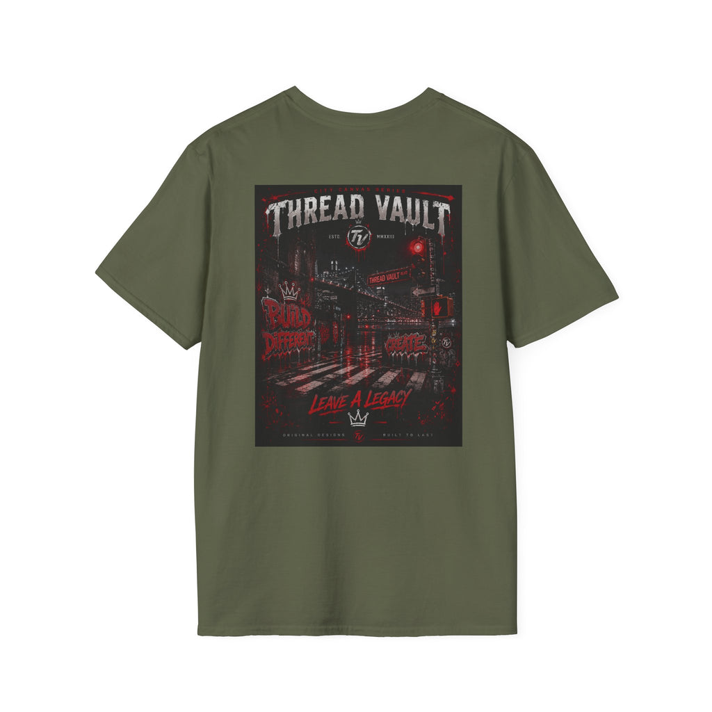 Red Light Revolution | City Canvas Series | CVC-007 | Premium Graphic Tee