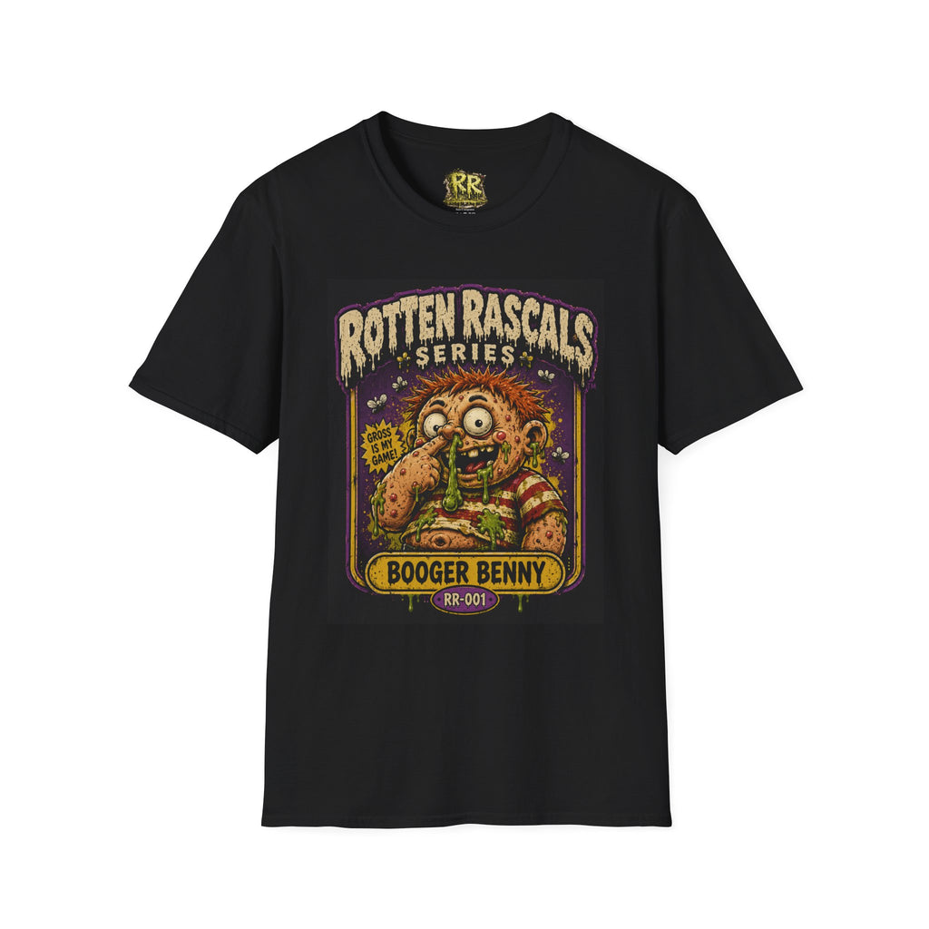 Booger Benny | Rotten Rascals Series | RR-001 | Premium Graphic Tee
