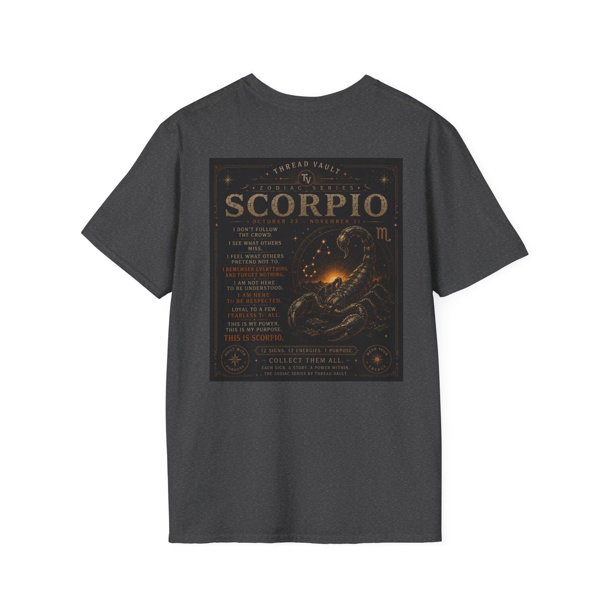 Scorpio | Zodiac Series TVZ-001 | Premium Graphic Tee