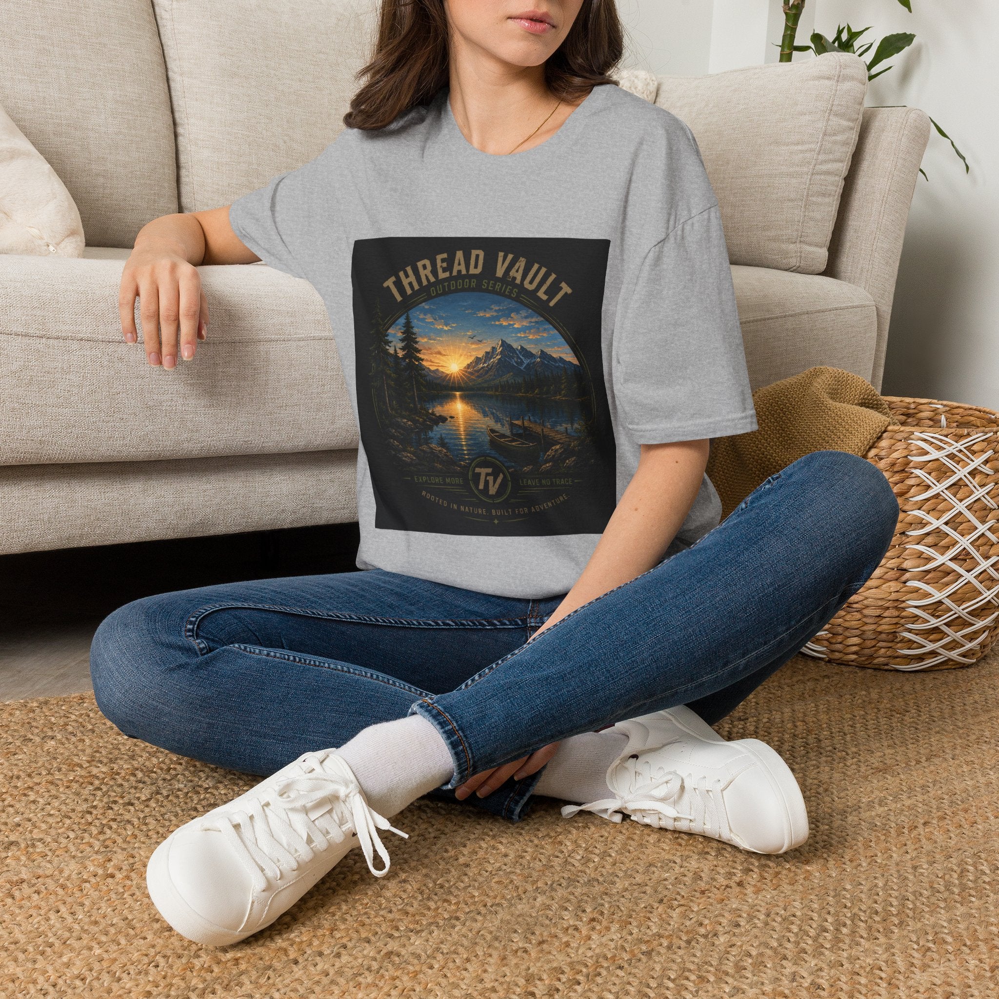 Happy Place | Outdoor Series | TVO-002 | Premium Graphic Tee
