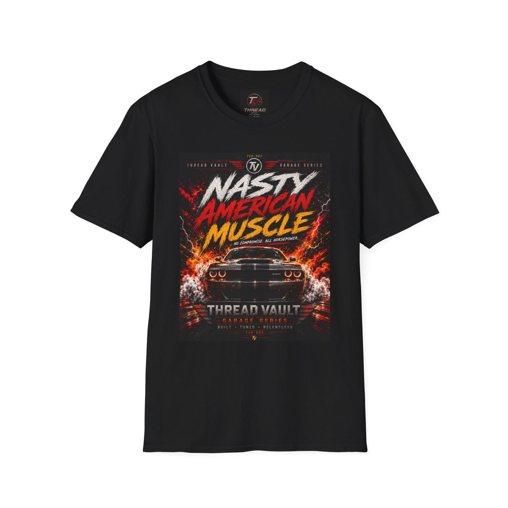 Nasty American Muscle | Garage Series TVG-003 | Premium Graphic Tee