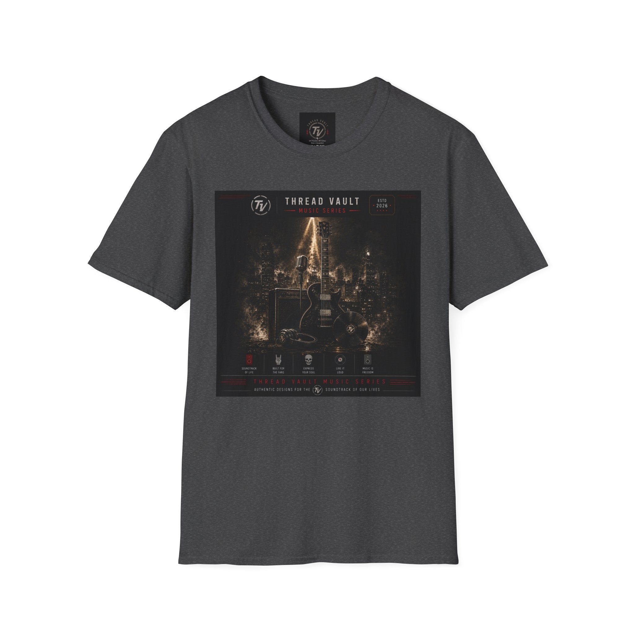 Rock & Rhythm | Music Series | TVM-001 | Premium Graphic Tee