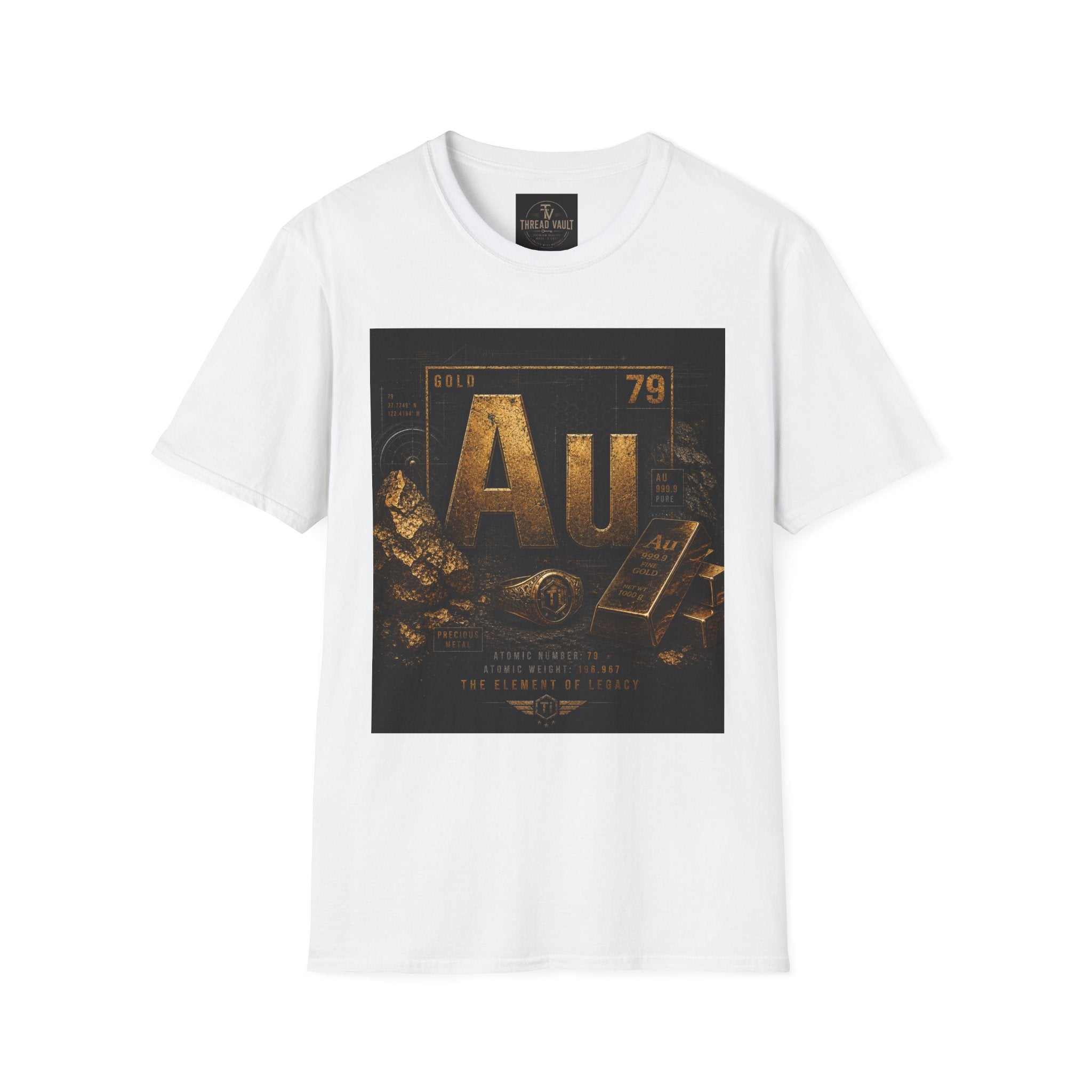 Gold | Element Series TVE-004 | Premium Graphic Tee