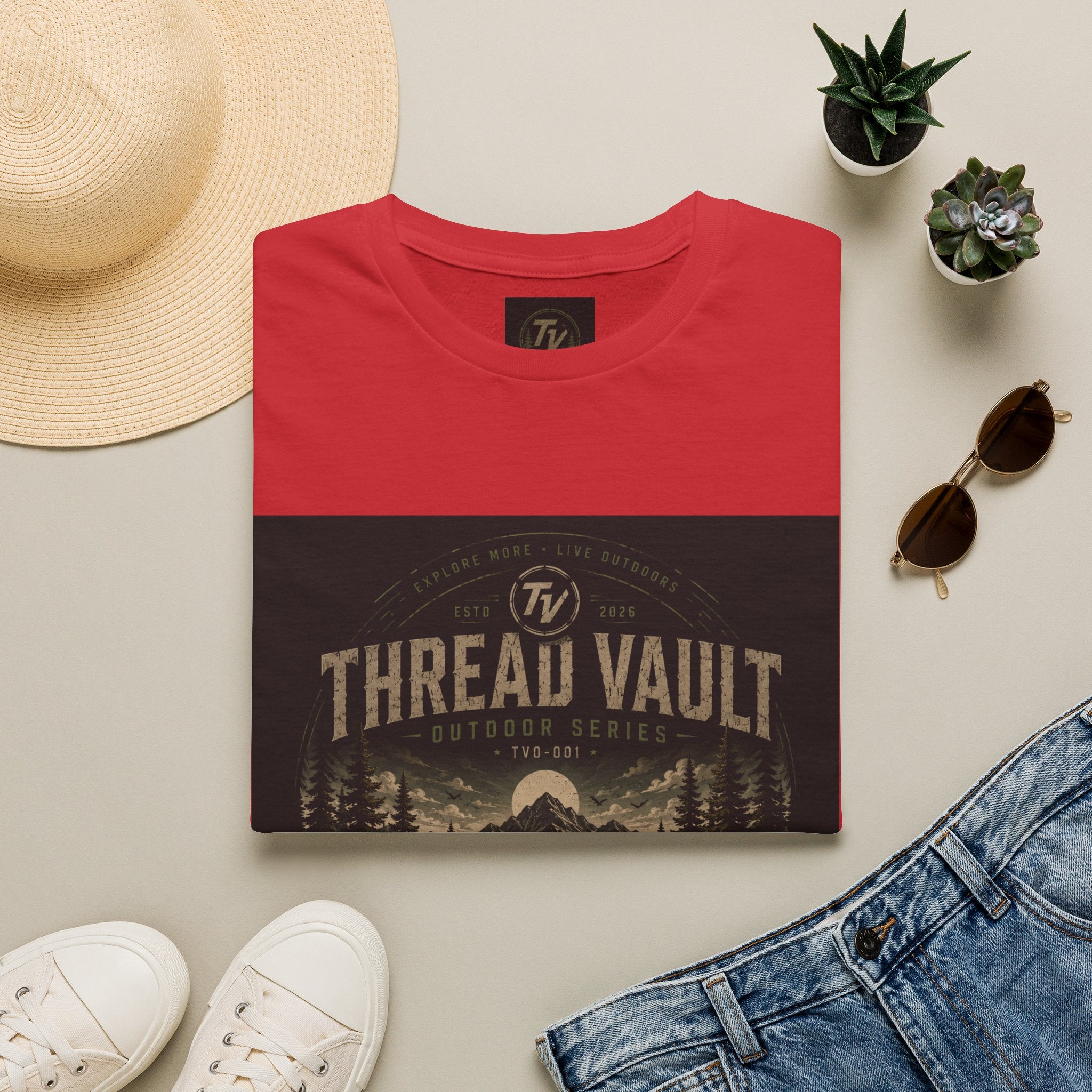 Summit | Outdoor Series | TVO-001 | Premium Graphic Tee