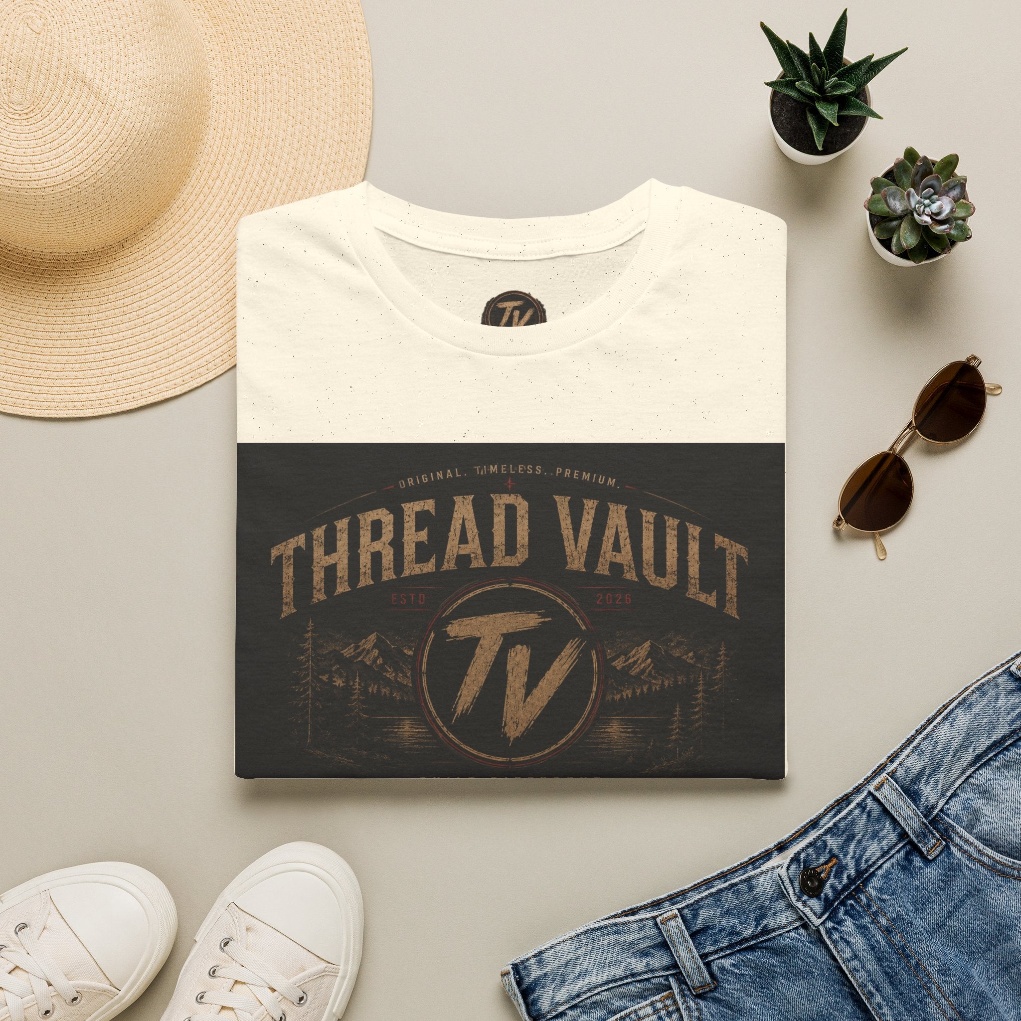 Built Different | Signature Series | TVC-001 | Premium Graphic Tee