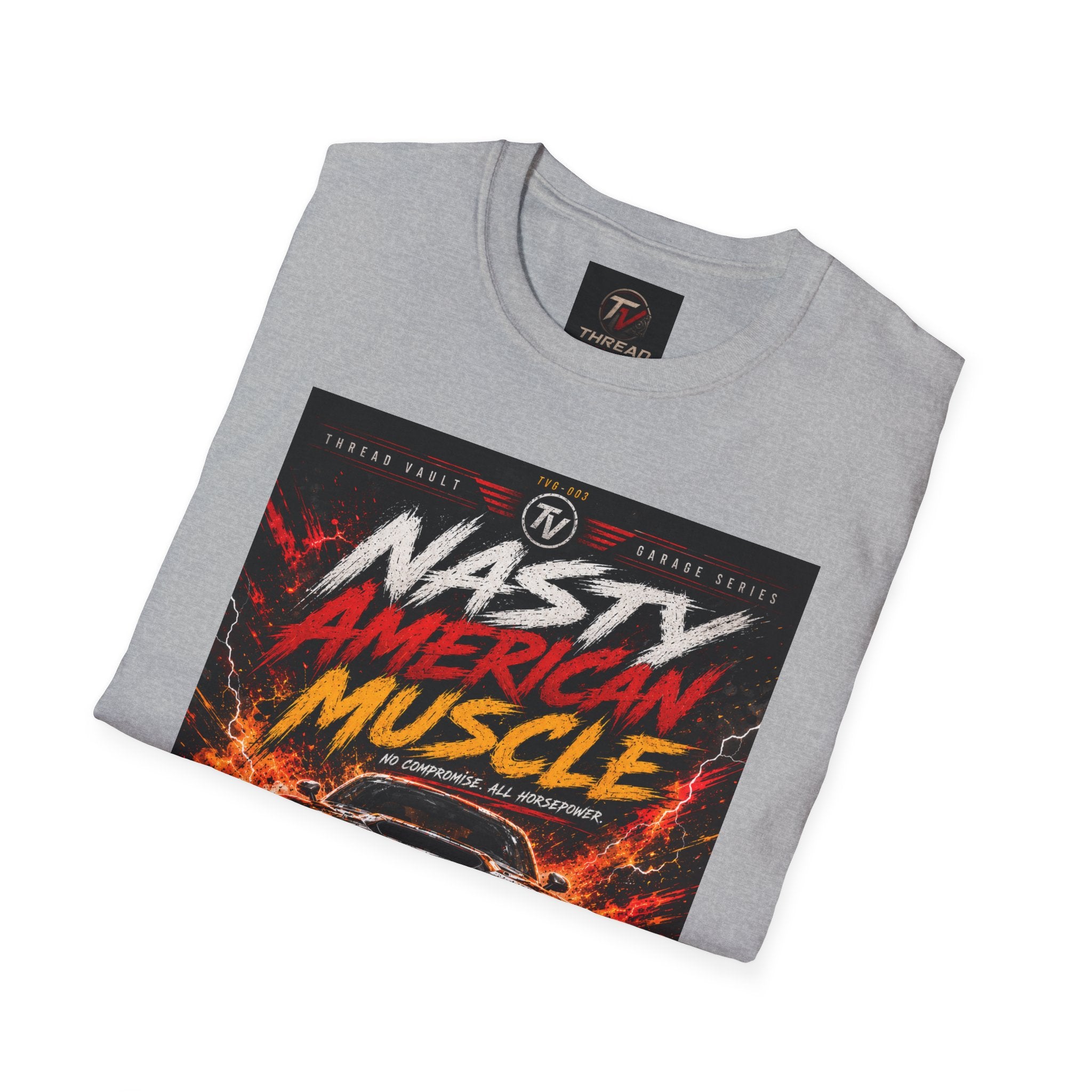 Nasty American Muscle | Garage Series TVG-003 | Premium Graphic Tee