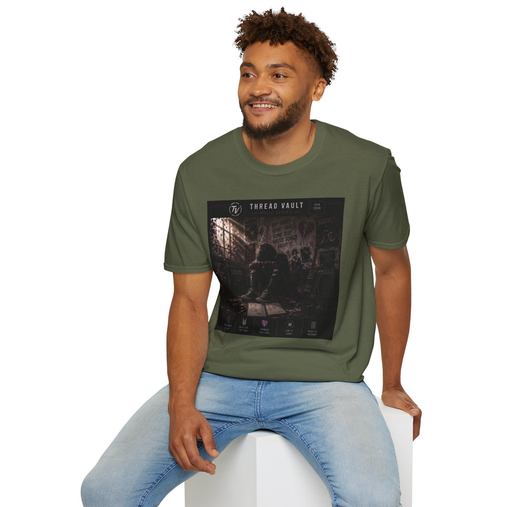 Broken Echoes | Music Series | TVM-002 | Premium Graphic Tee