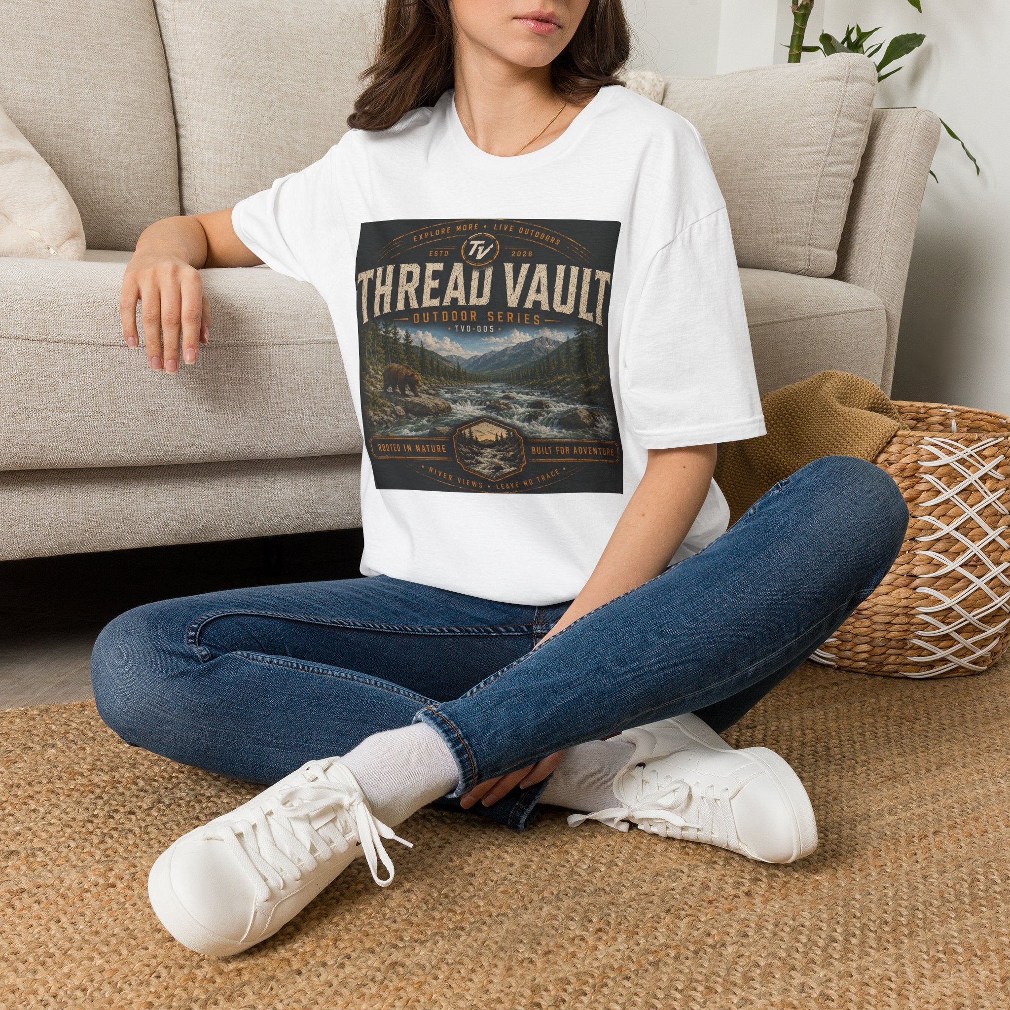 River Rapids | Outdoor Series | TVO-005 | Premium Graphic Tee