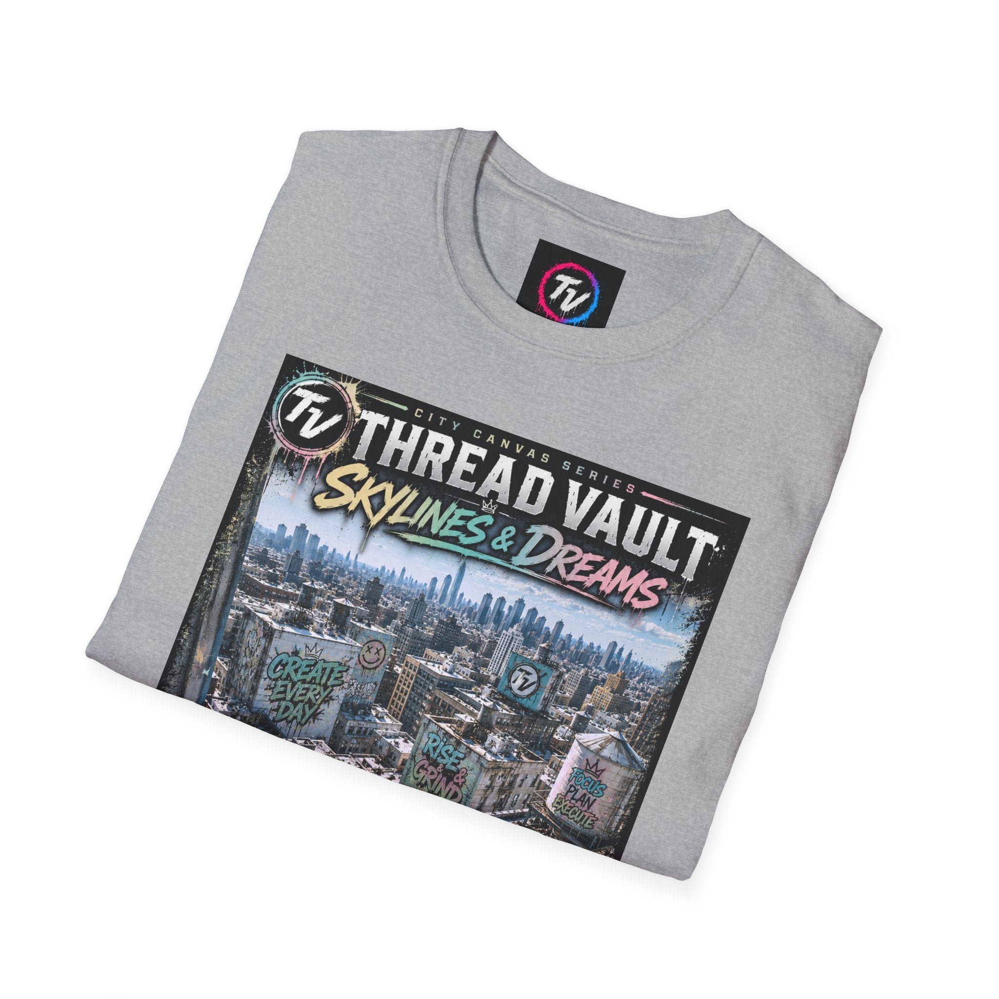 Skylines & Dreams | City Canvas Series | CVC-009 | Premium Graphic Tee