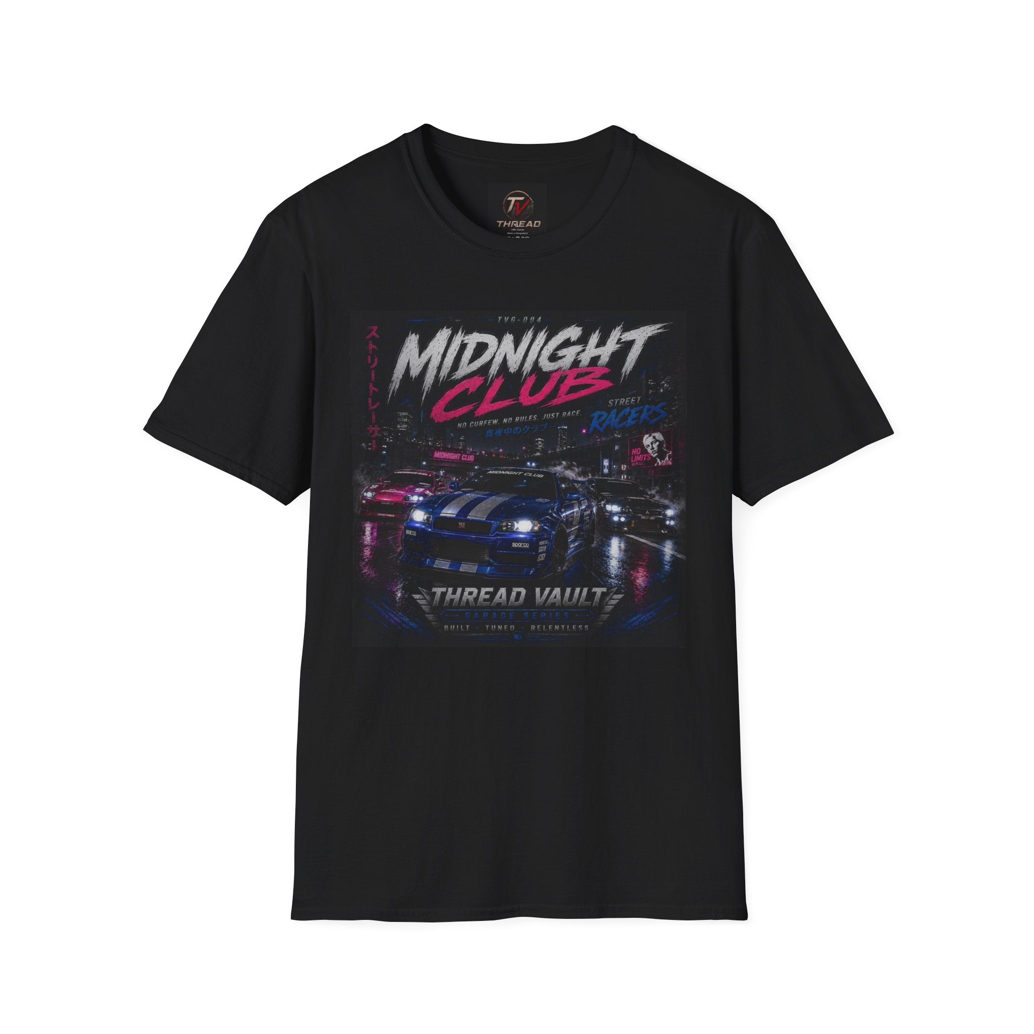 Midnight Club | Garage Series | TVG-004 | Premium Graphic Tee