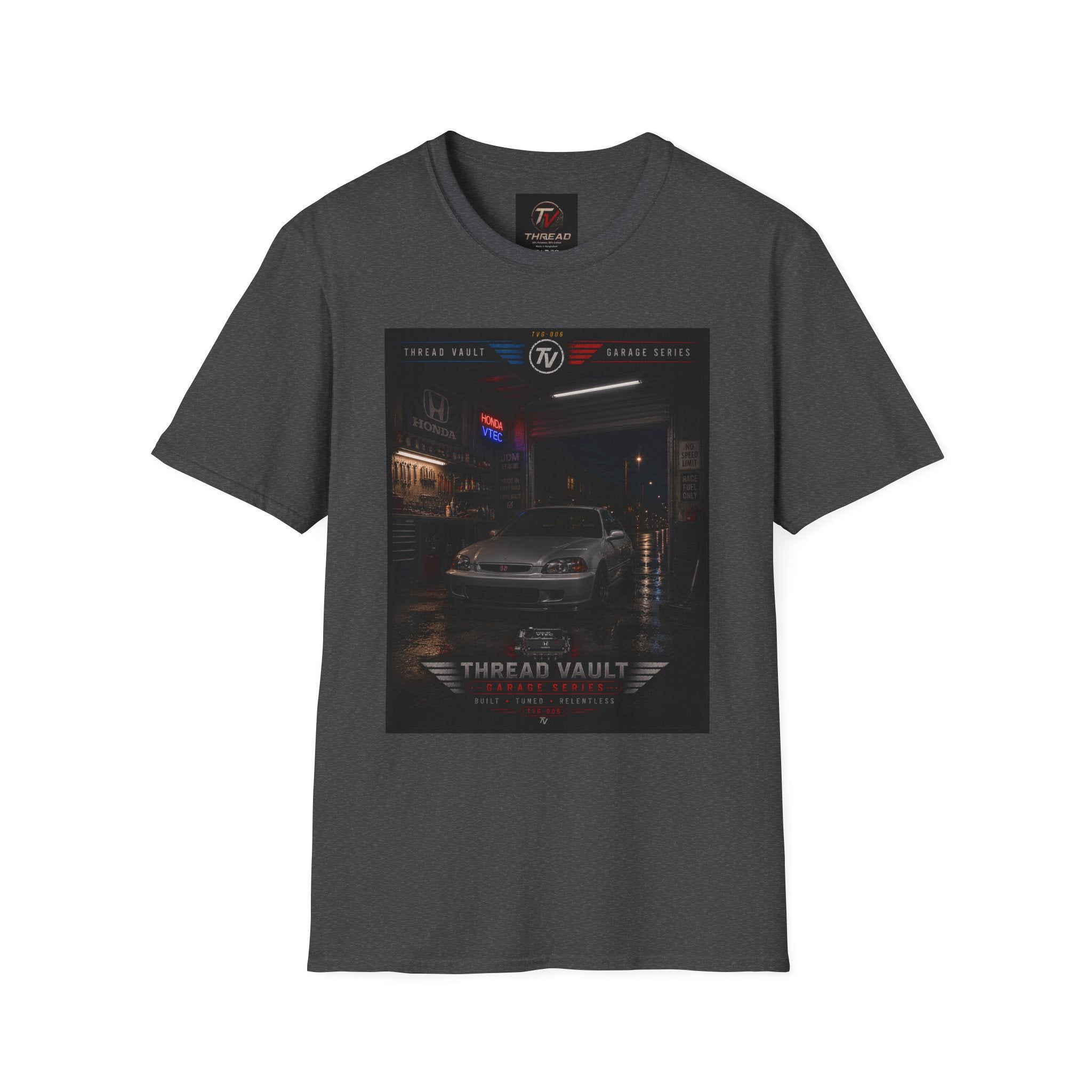 True Racers Come Out at Night | Garage Series | TVG-006 | Premium Graphic Tee