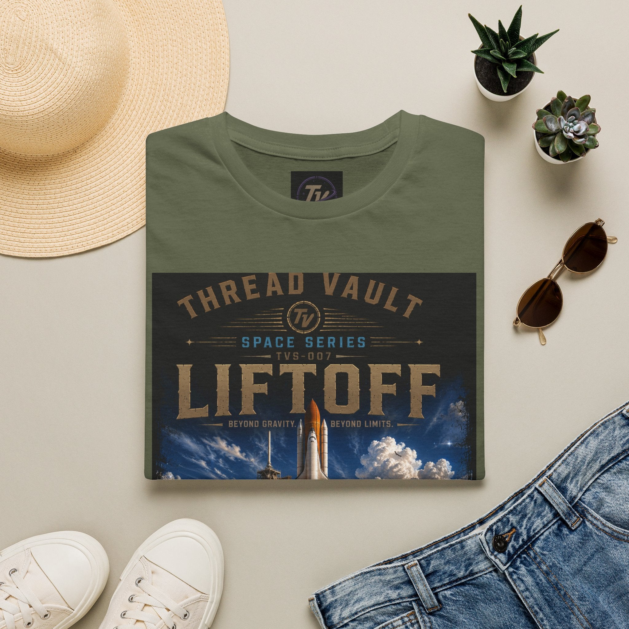 Liftoff | Space Series | TVS-007 | Premium Graphic Tee