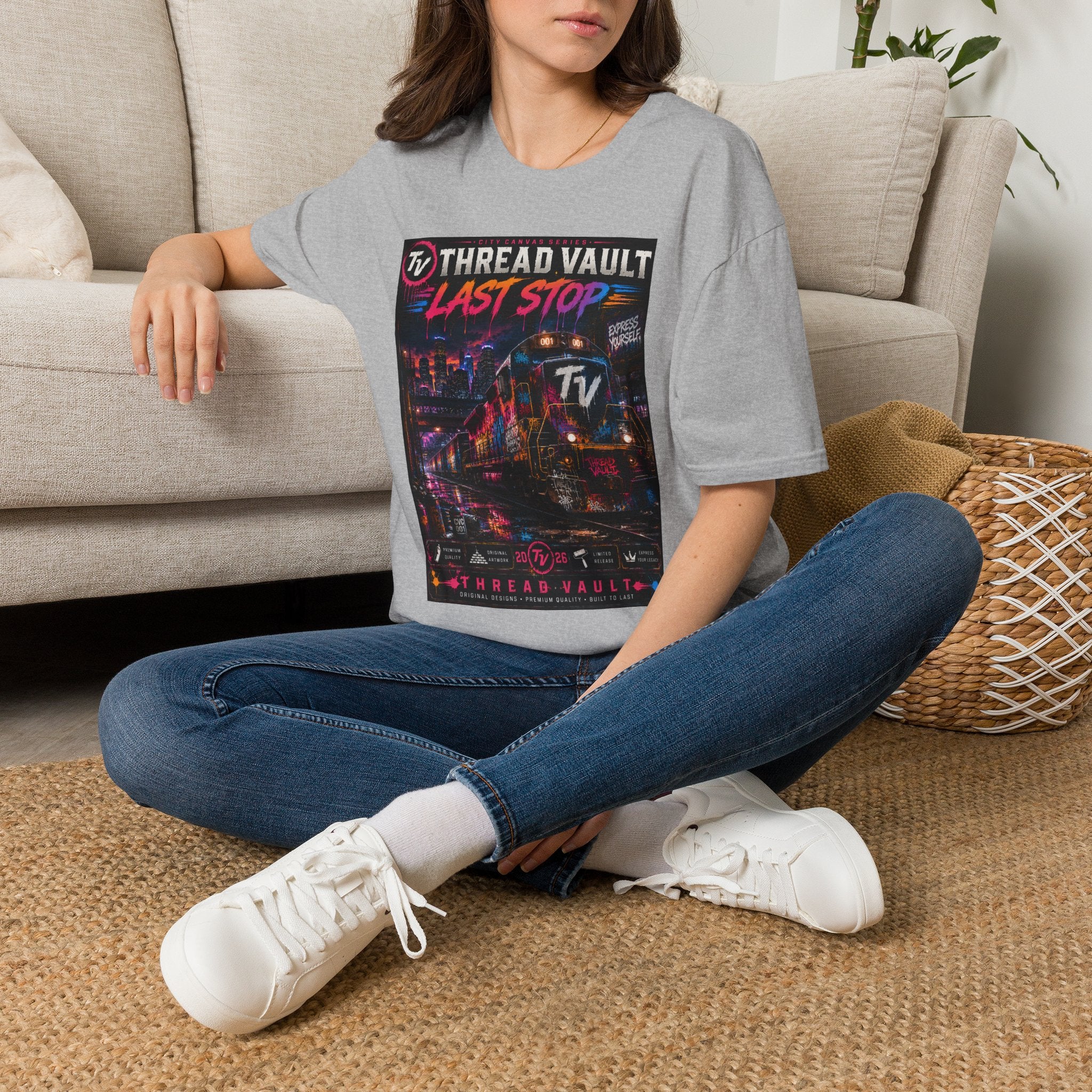 Last Stop | City Canvas Series | CVC-002 | Premium Graphic Tee