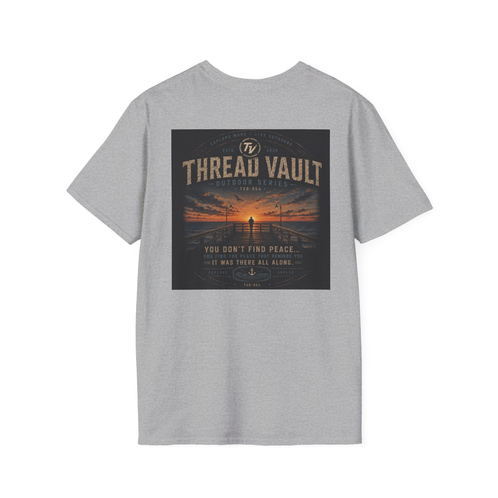 Boardwalk Sunset | Outdoor Series | TVO-004 | Premium Graphic Tee