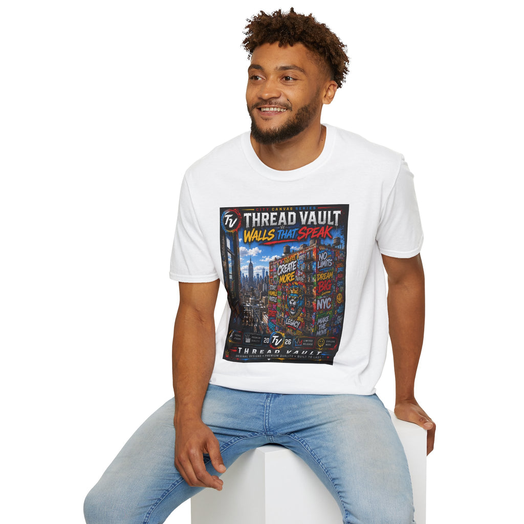 Walls That Speak | City Canvas Series | CVC-010 | Premium Graphic Tee
