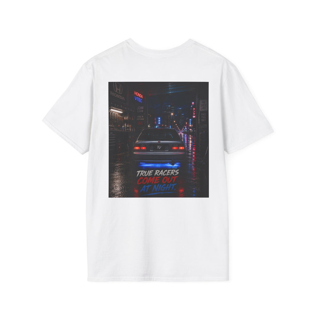 True Racers Come Out at Night | Garage Series | TVG-006 | Premium Graphic Tee