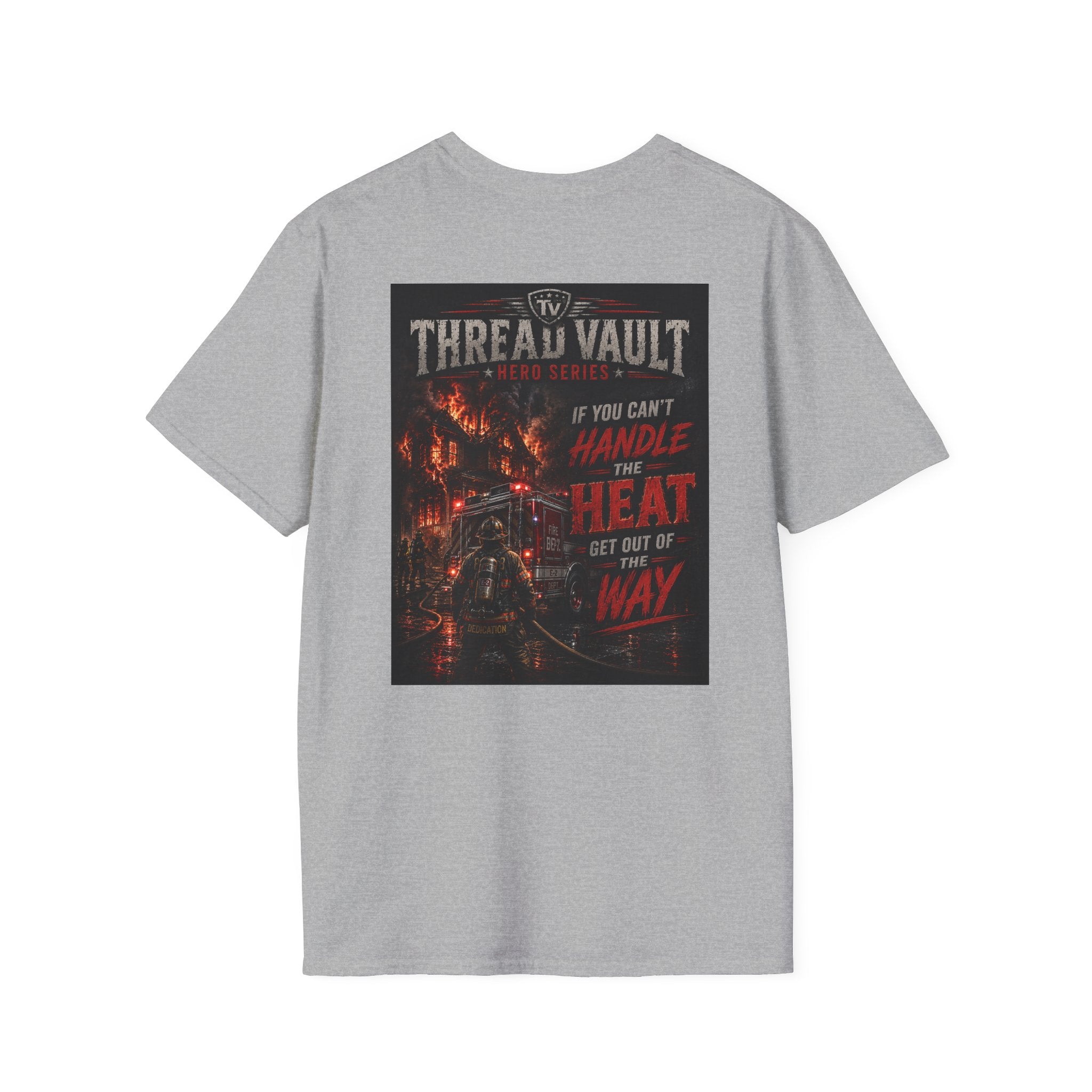 Into the Flames | Hero Series | TVHR-002 | Premium Graphic Tee