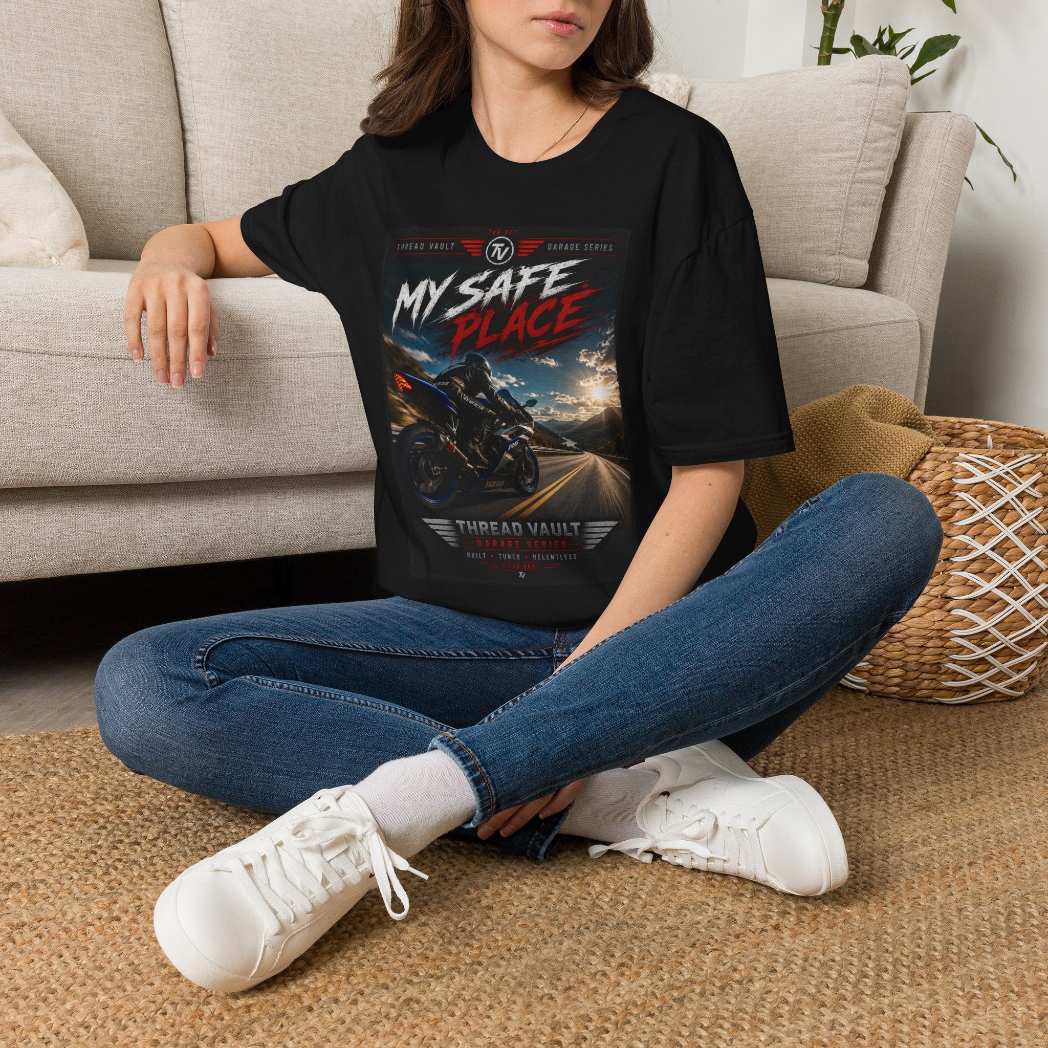 My Safe Place | Garage Series | TVG-007 | Premium Graphic Tee