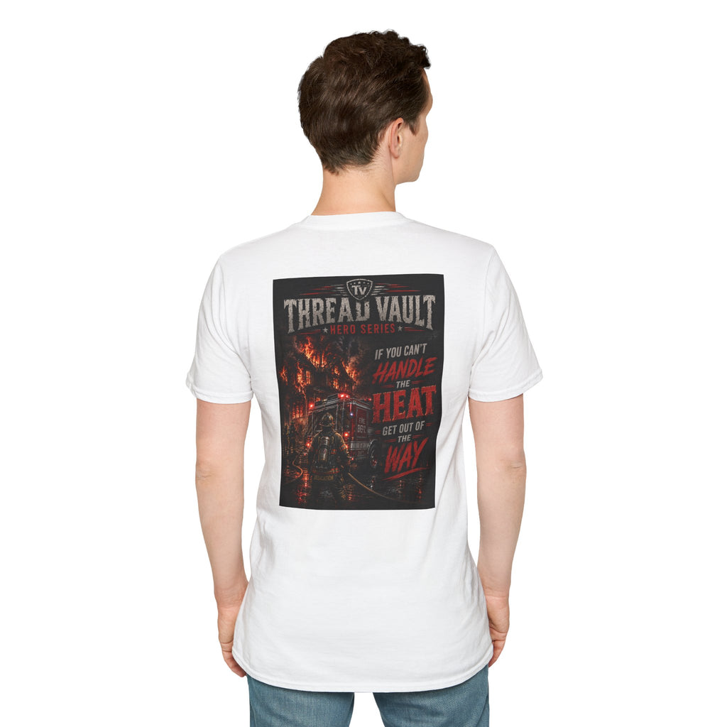Into the Flames | Hero Series | TVHR-002 | Premium Graphic Tee