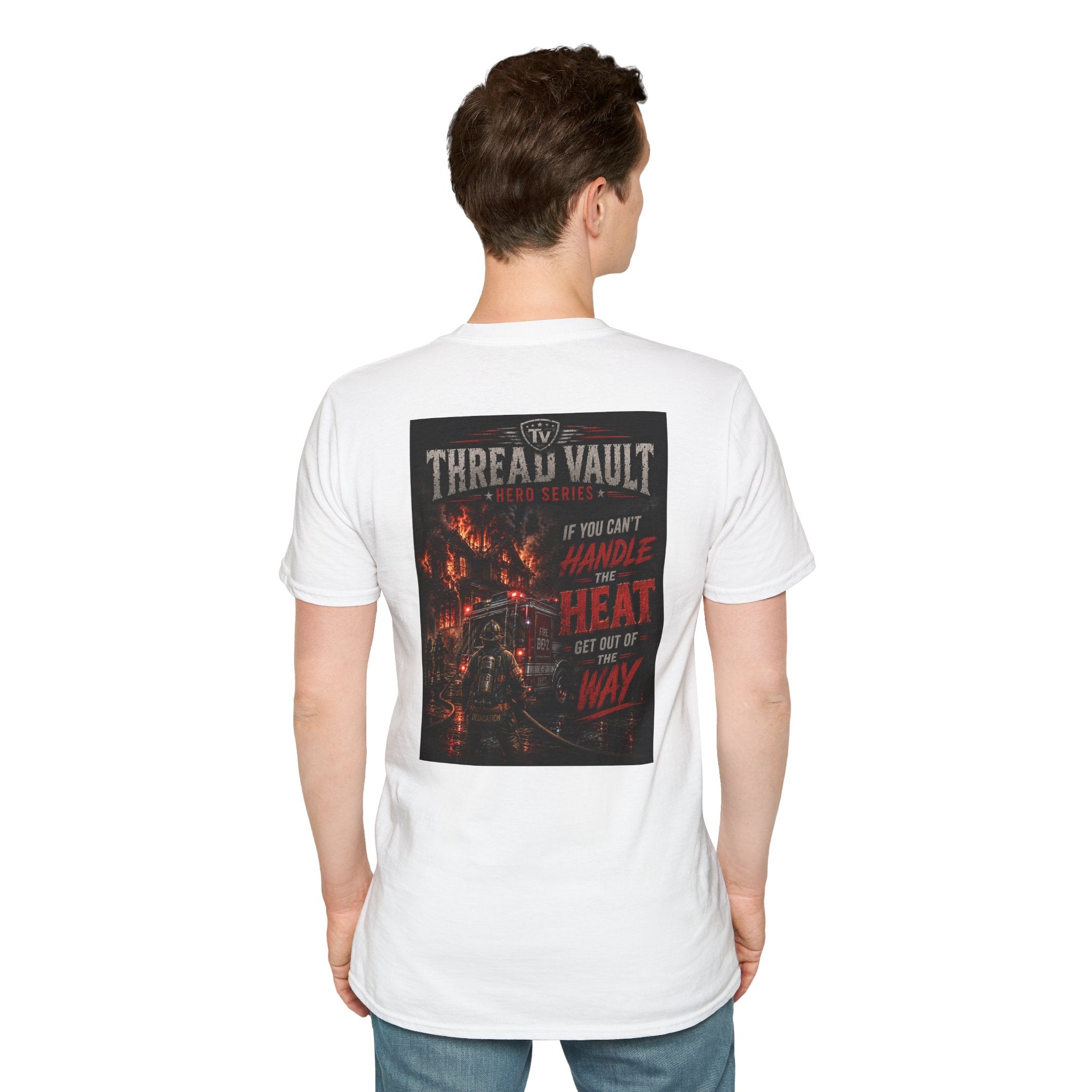 Into the Flames | Hero Series | TVHR-002 | Premium Graphic Tee