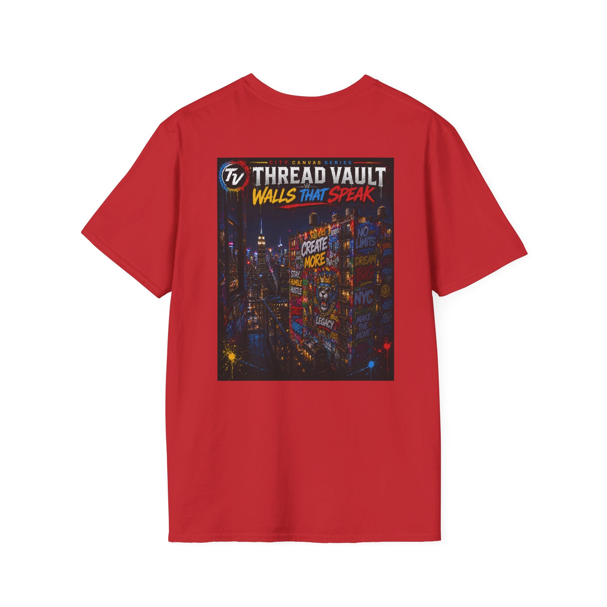Walls That Speak | City Canvas Series | CVC-010 | Premium Graphic Tee