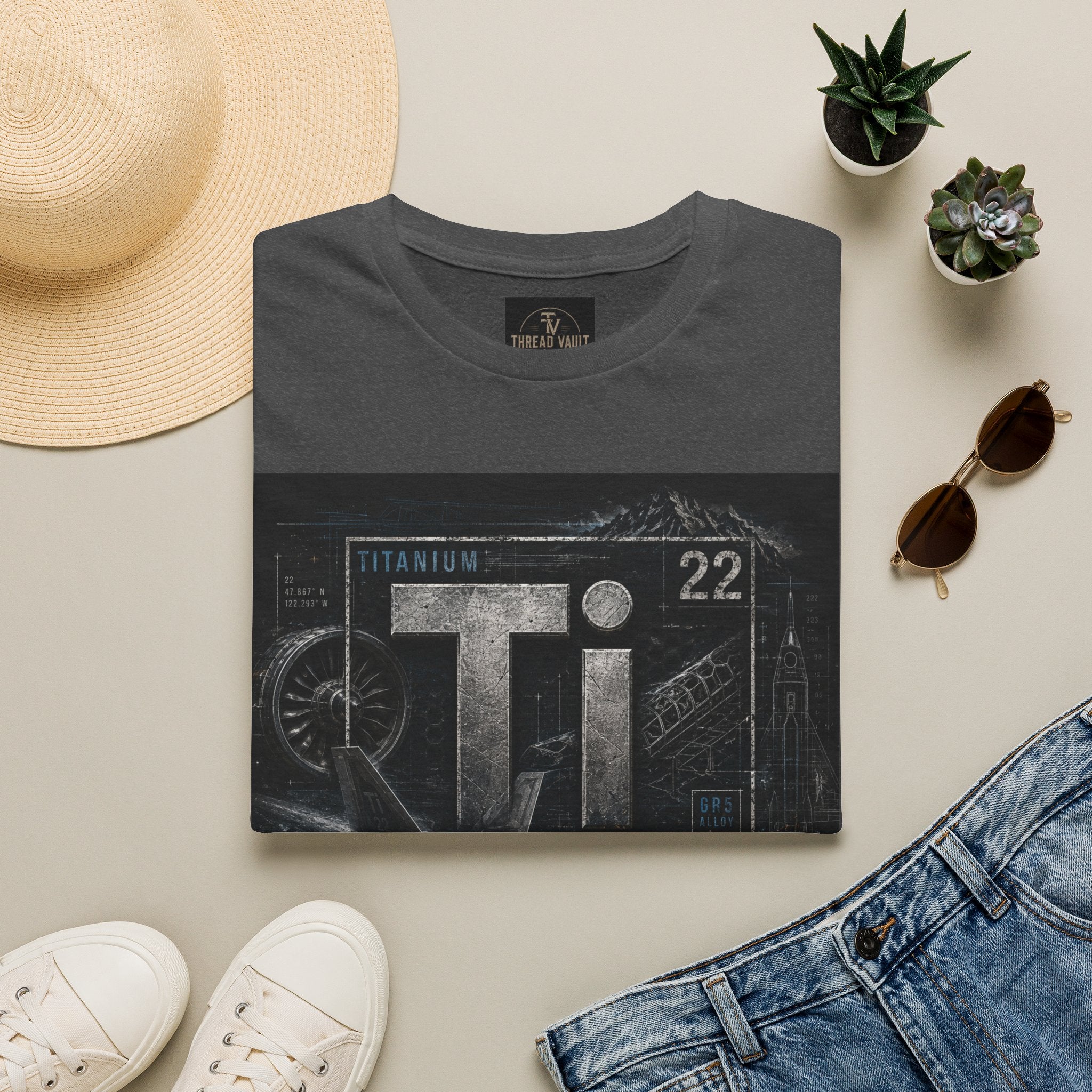 Titanium | Element Series TVE-003 | Premium Graphic Tee