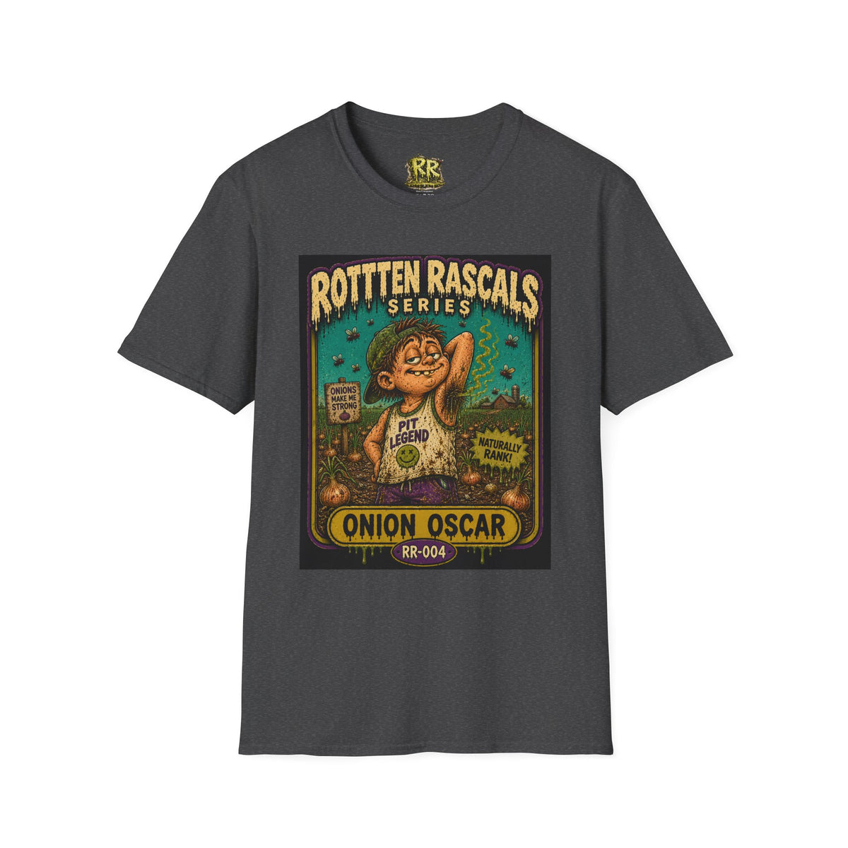 Onion Oscar | Rotten Rascals Series | RR-004 | Premium Graphic Tee